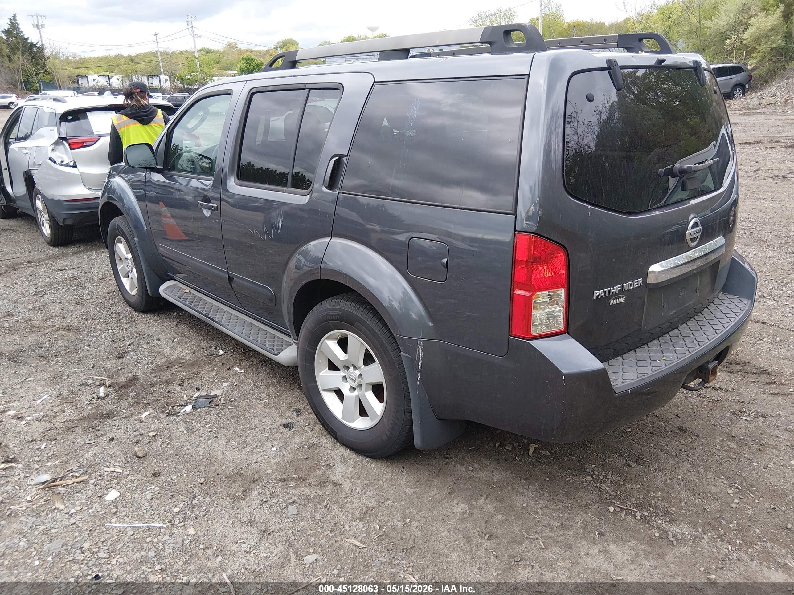 2011 Nissan Pathfinder Sv Black vin: 5N1AR1NB4BC626903