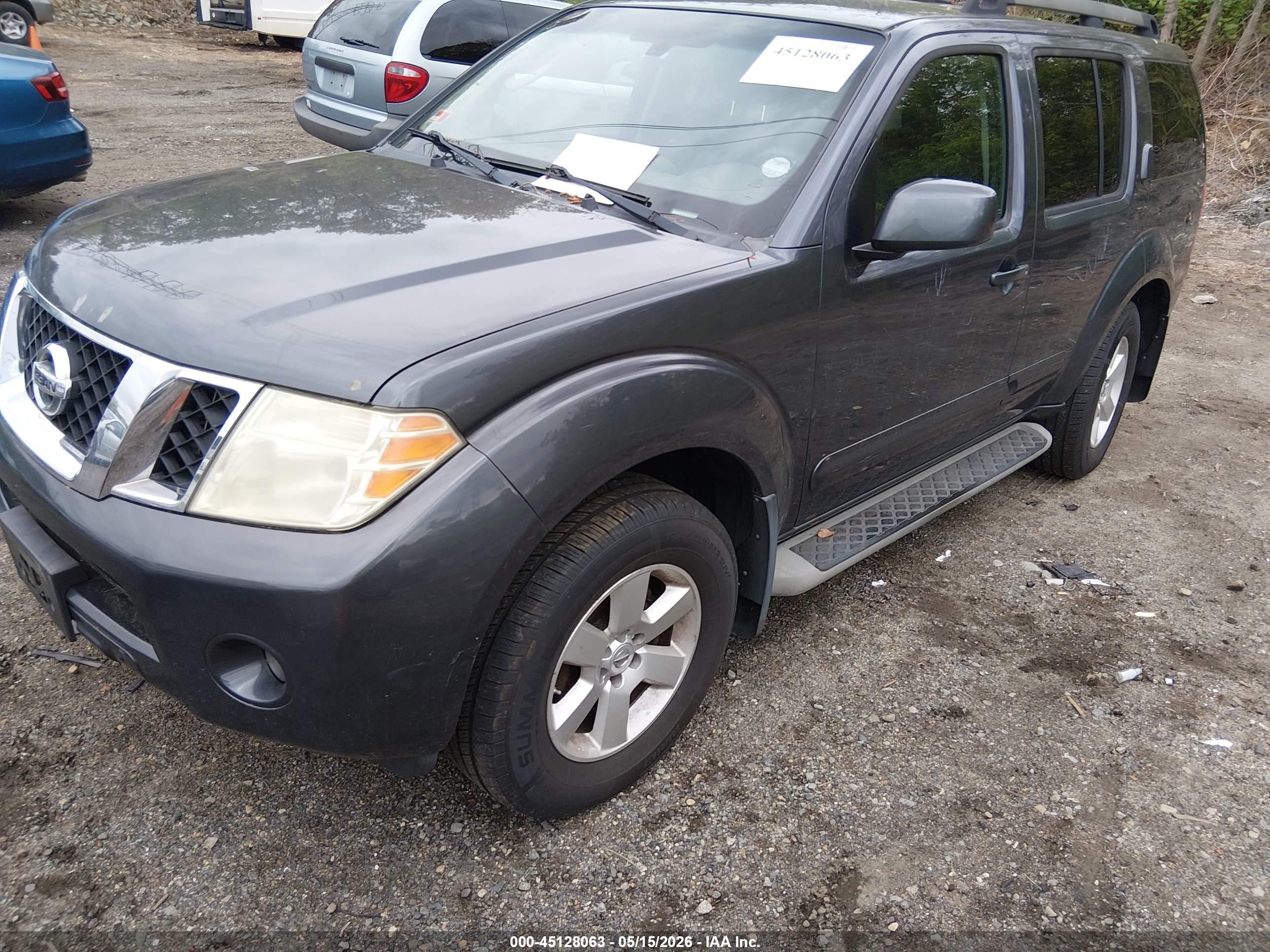 2011 Nissan Pathfinder Sv Black vin: 5N1AR1NB4BC626903