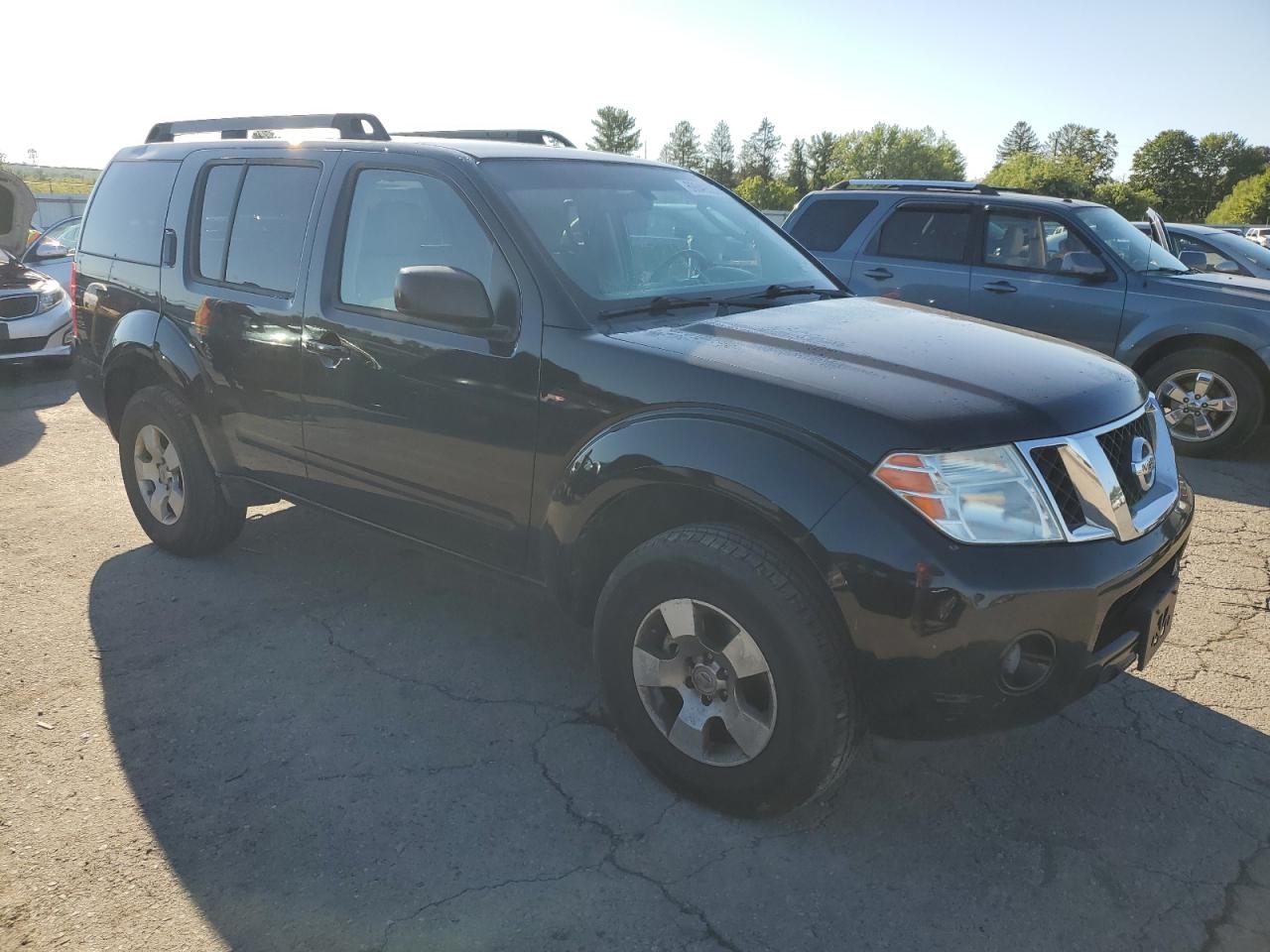 2011 Nissan Pathfinder S Black vin: 5N1AR1NB4BC630904