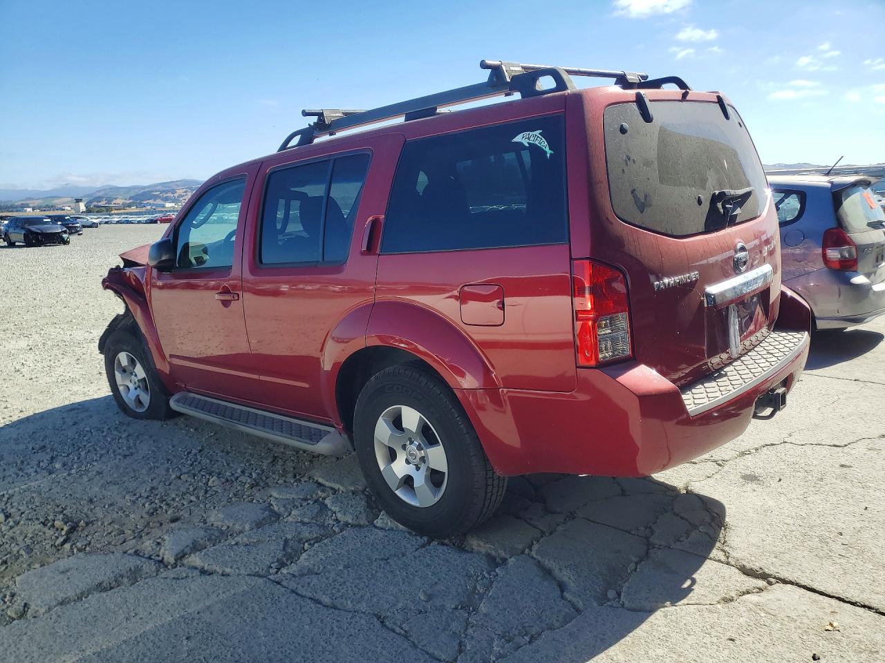 2012 Nissan Pathfinder S Red vin: 5N1AR1NB4CC606216
