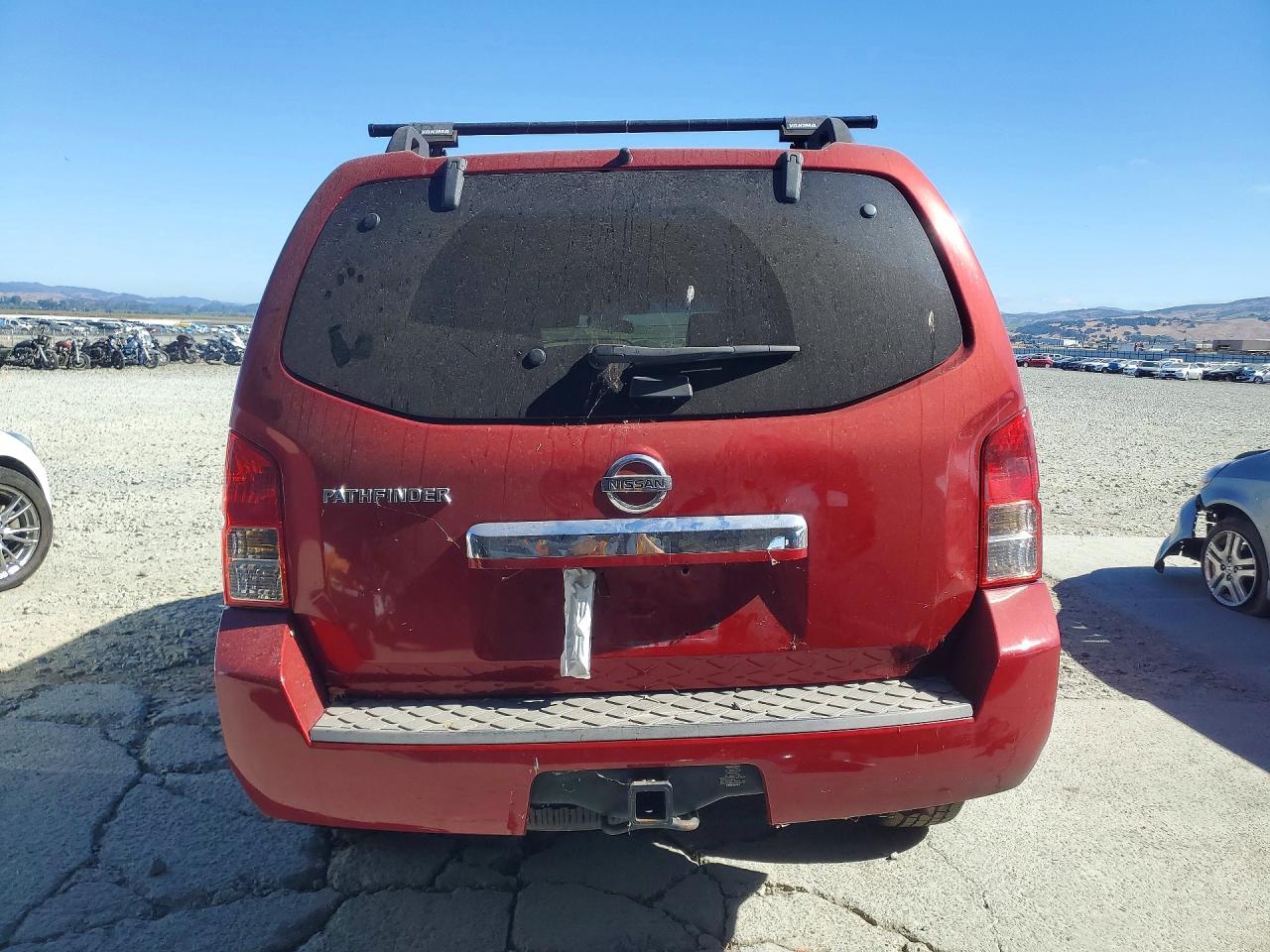 2012 Nissan Pathfinder S Red vin: 5N1AR1NB4CC606216