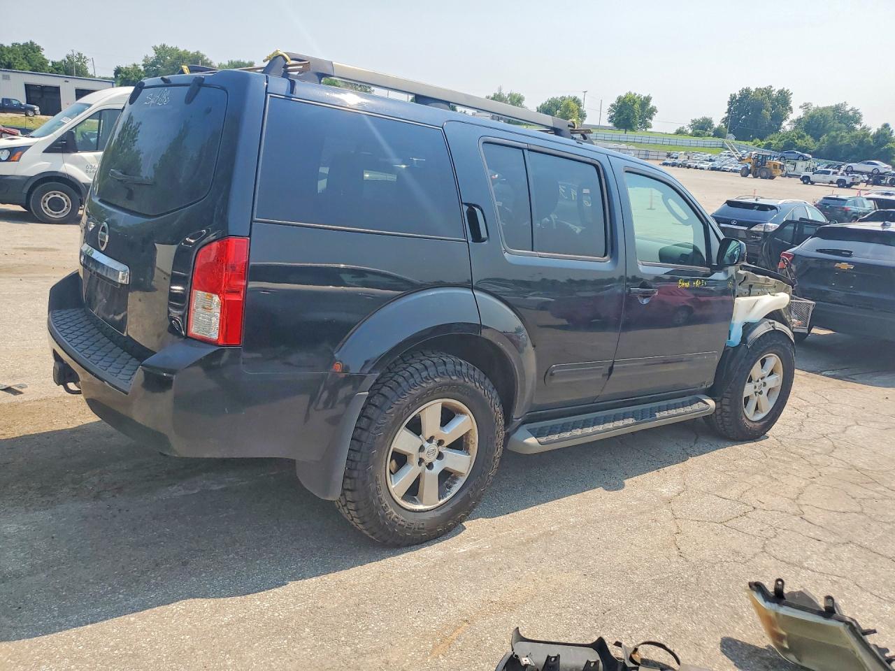 2012 Nissan Pathfinder S Black vin: 5N1AR1NB4CC606409