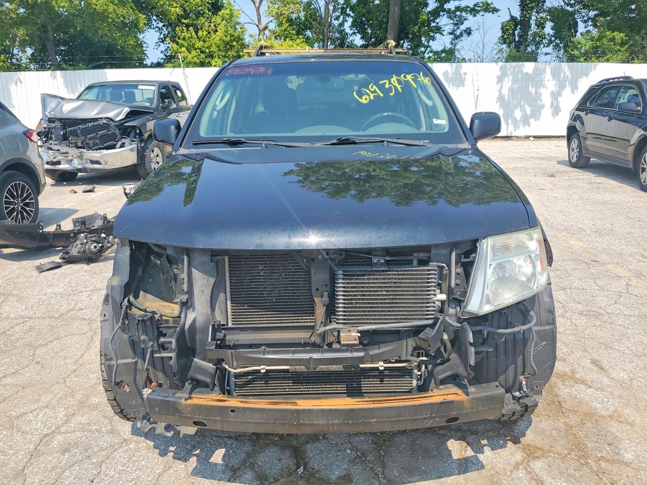 2012 Nissan Pathfinder S Black vin: 5N1AR1NB4CC606409