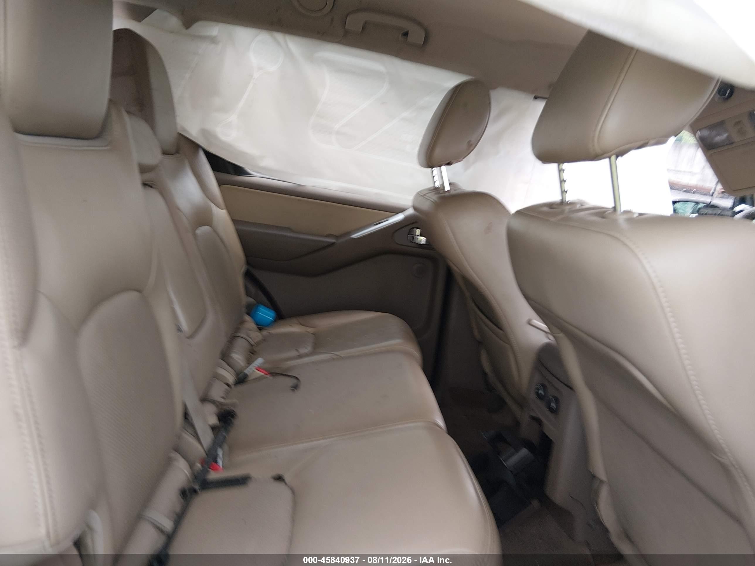 2012 Nissan Pathfinder Silver Black vin: 5N1AR1NB4CC623940