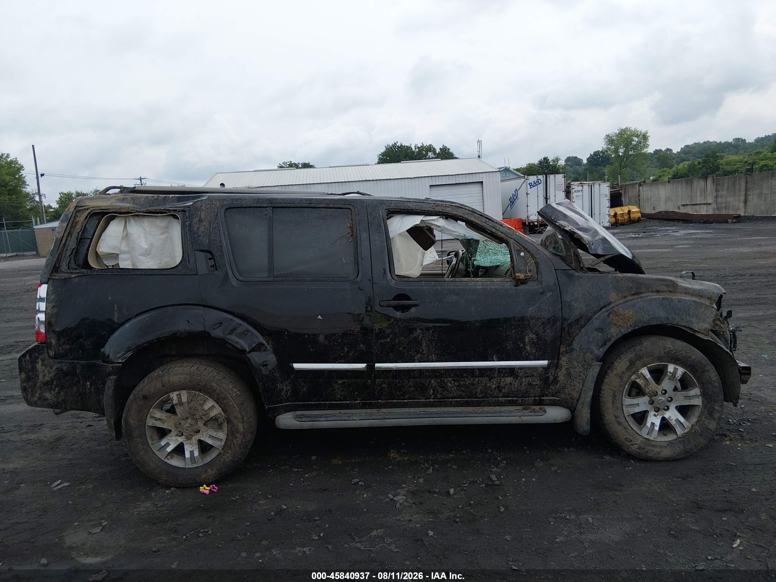 2012 Nissan Pathfinder Silver Black vin: 5N1AR1NB4CC623940