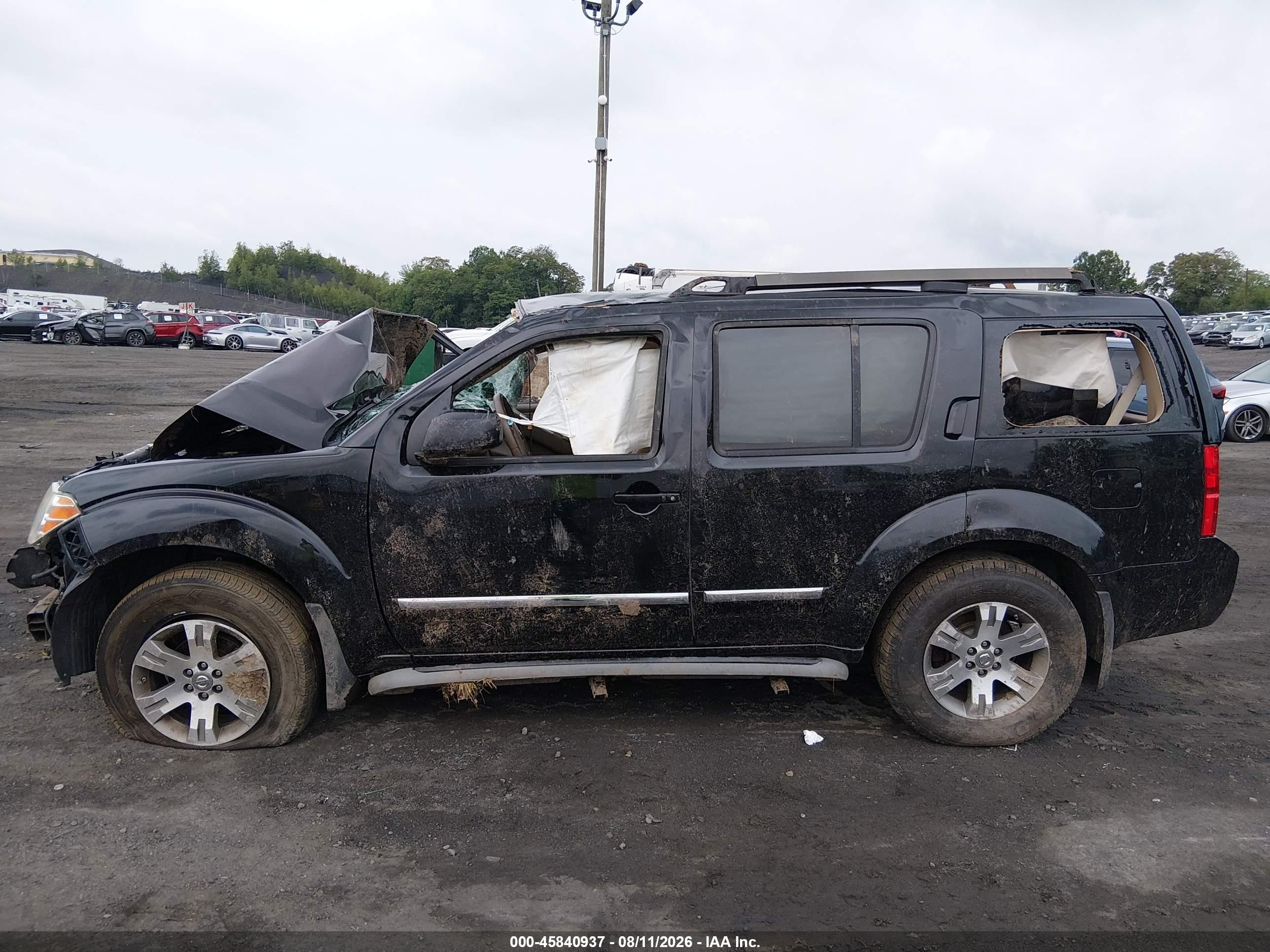 2012 Nissan Pathfinder Silver Black vin: 5N1AR1NB4CC623940