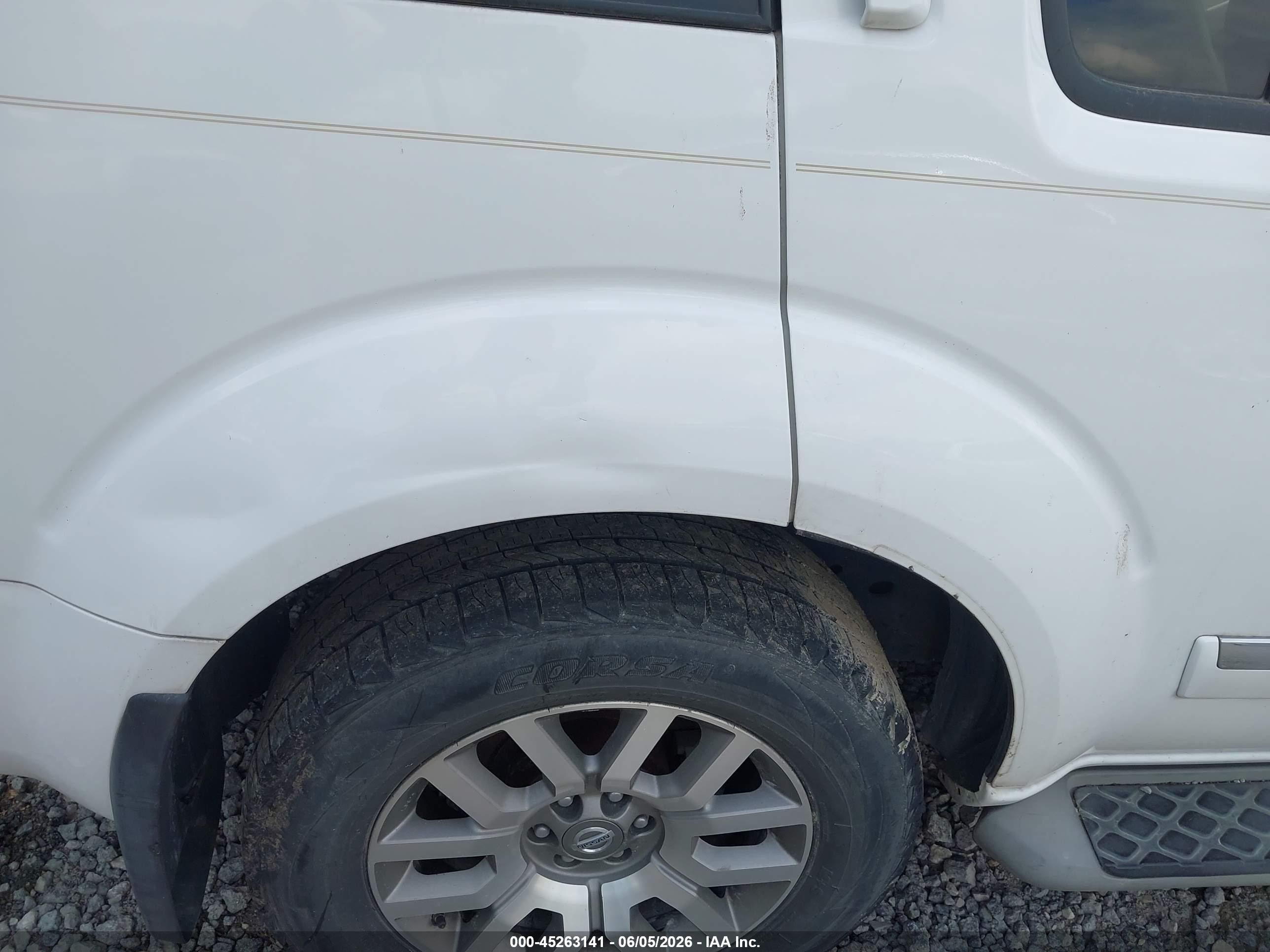 2012 Nissan Pathfinder Le Белый vin: 5N1AR1NB4CC627390