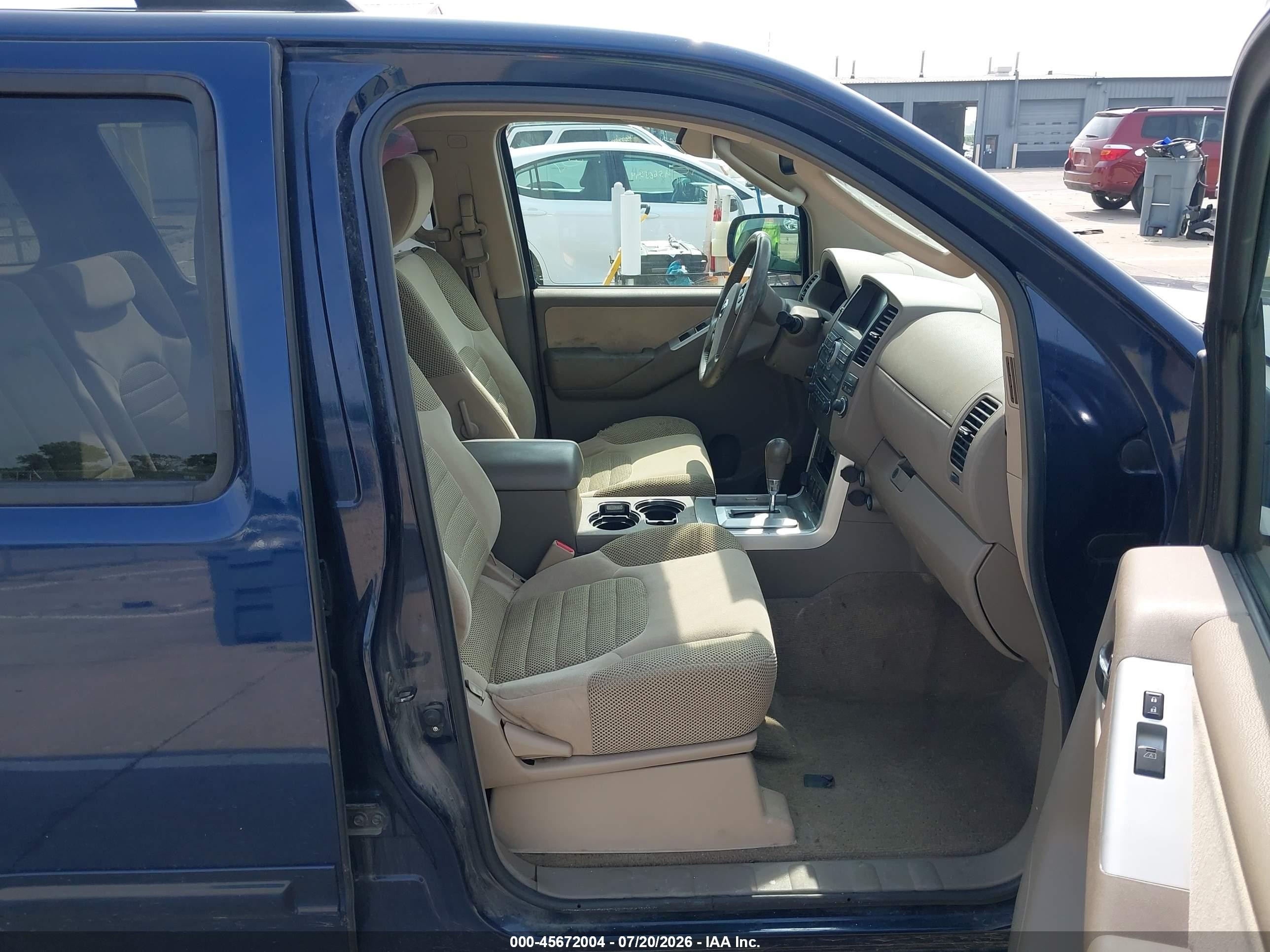 2010 Nissan Pathfinder Se Blue vin: 5N1AR1NB5AC608201