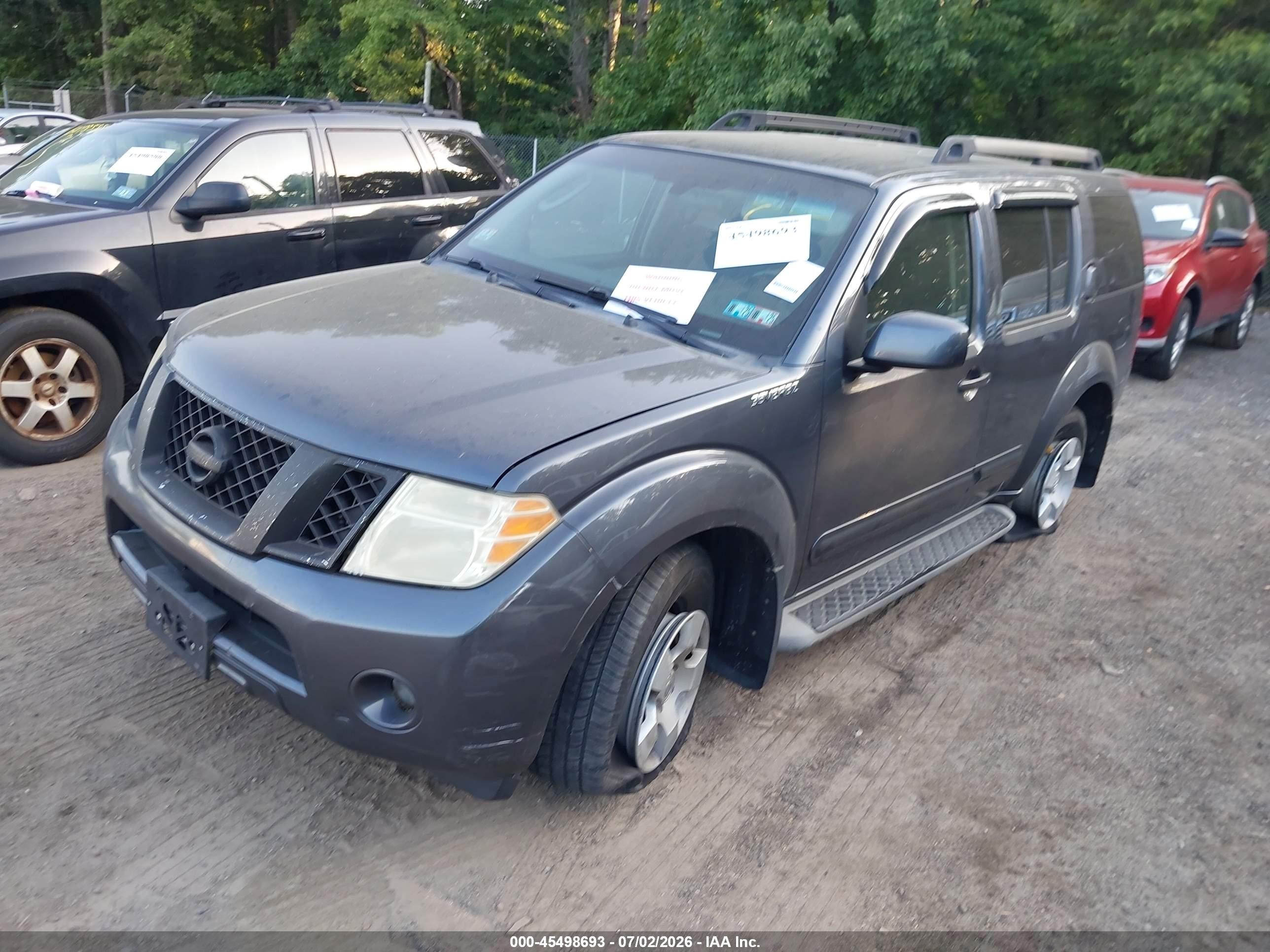 2010 Nissan Pathfinder Se Gray vin: 5N1AR1NB5AC612930