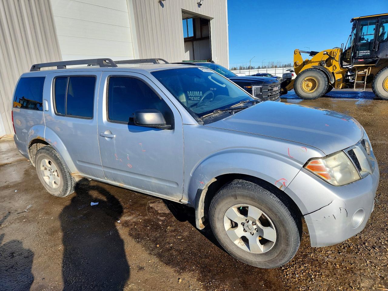 2010 Nissan Pathfinder S Silver vin: 5N1AR1NB5AC612992