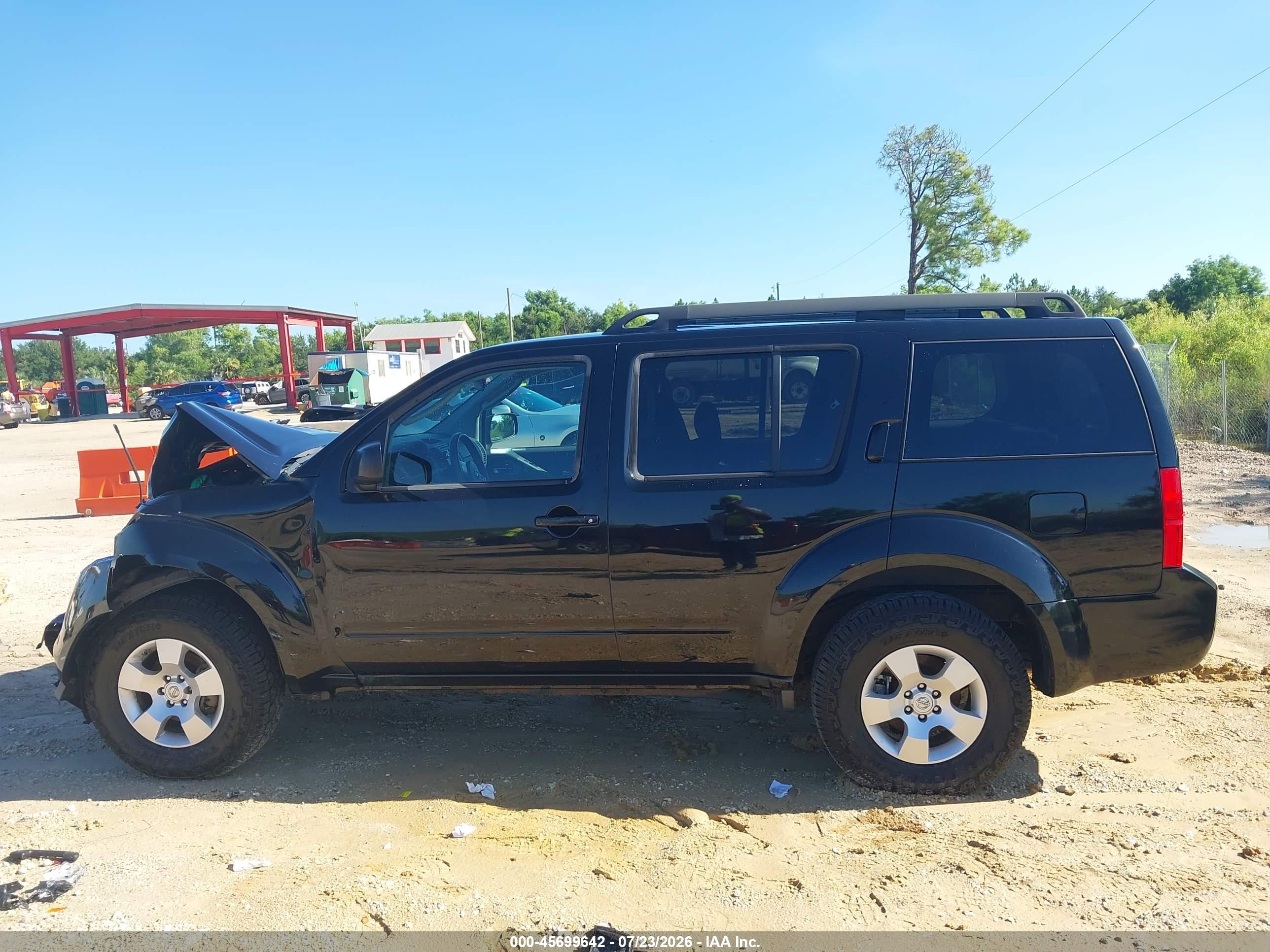 2011 Nissan Pathfinder S Черный vin: 5N1AR1NB5BC609222
