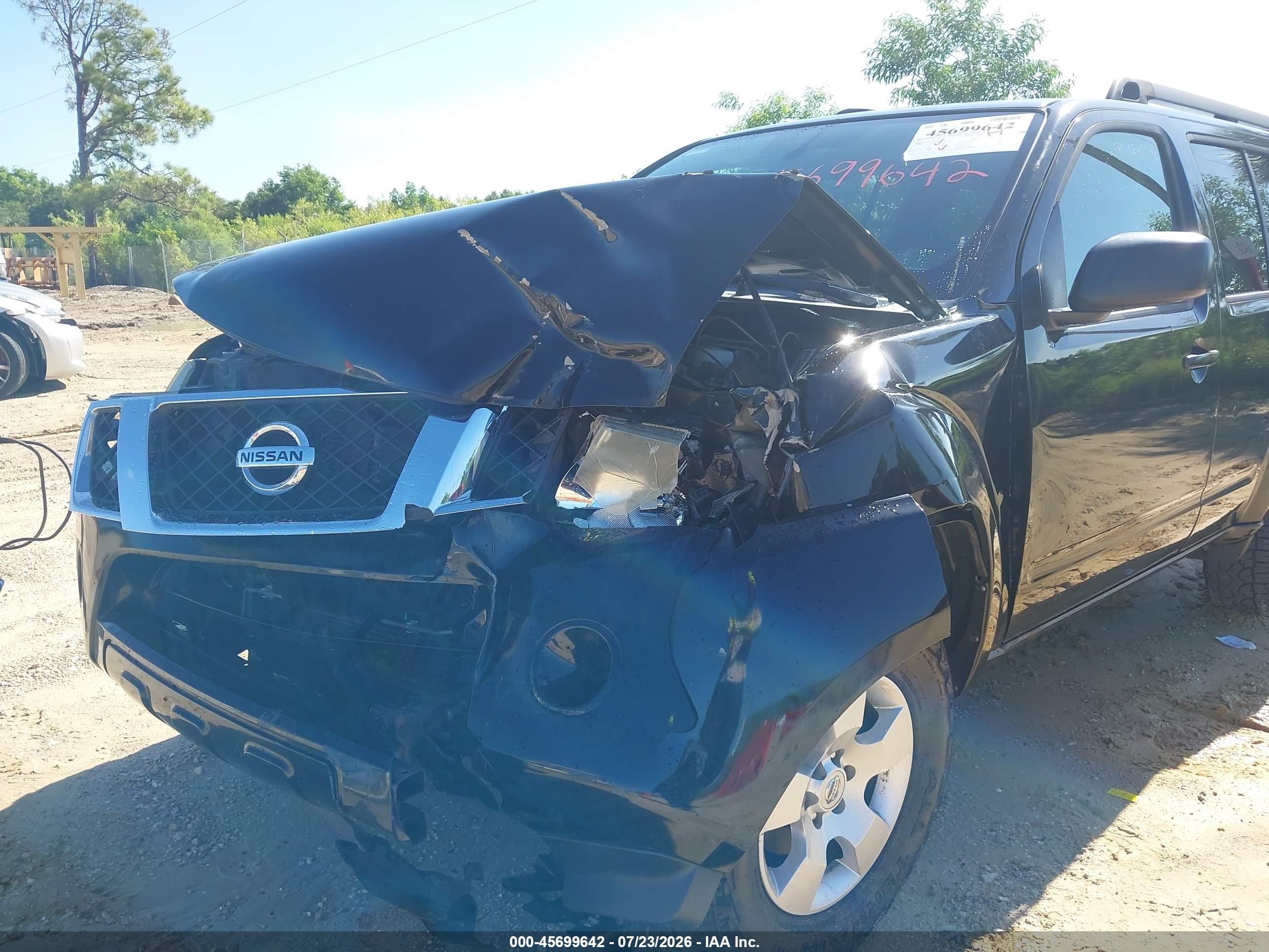 2011 Nissan Pathfinder S Черный vin: 5N1AR1NB5BC609222
