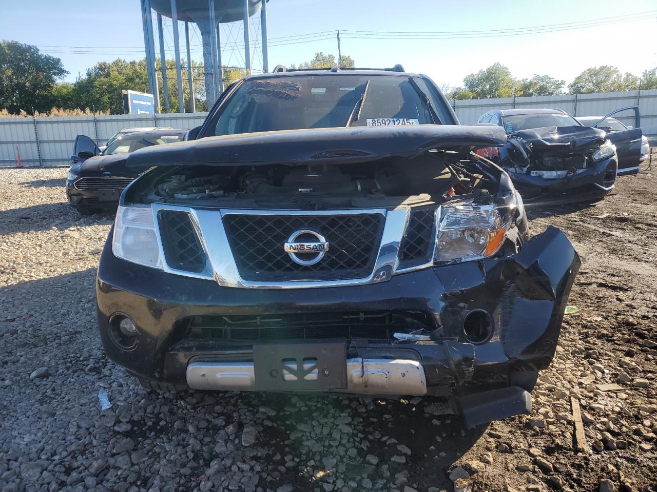 2011 Nissan Pathfinder S Black vin: 5N1AR1NB5BC615859