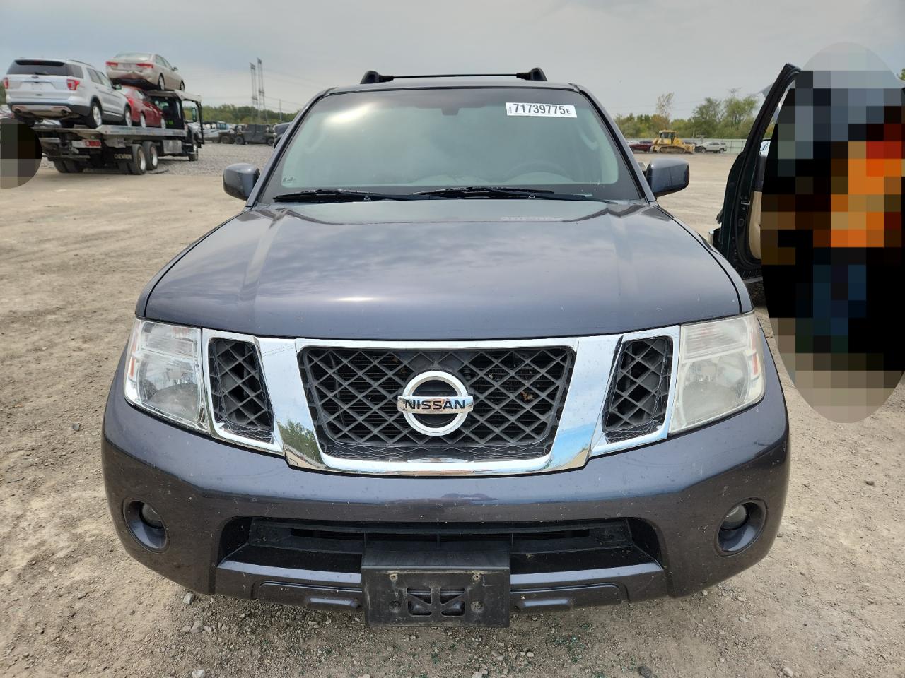 2012 Nissan Pathfinder S Blue vin: 5N1AR1NB5CC610730