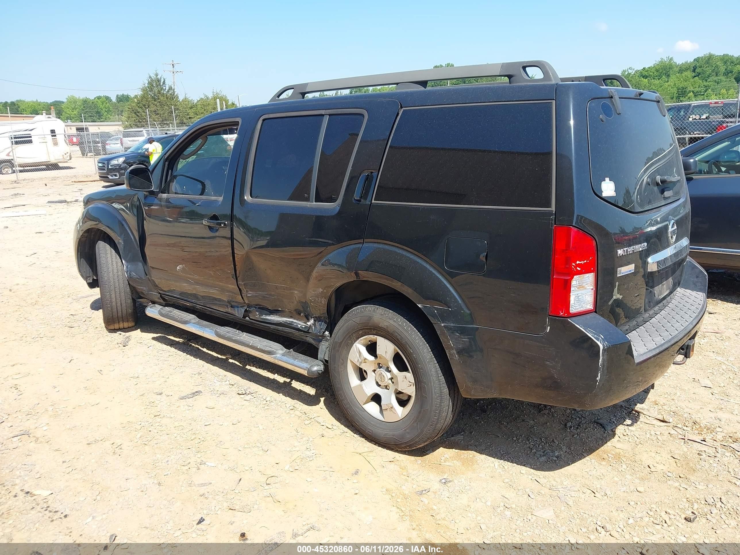 2012 Nissan Pathfinder S Black vin: 5N1AR1NB5CC627205