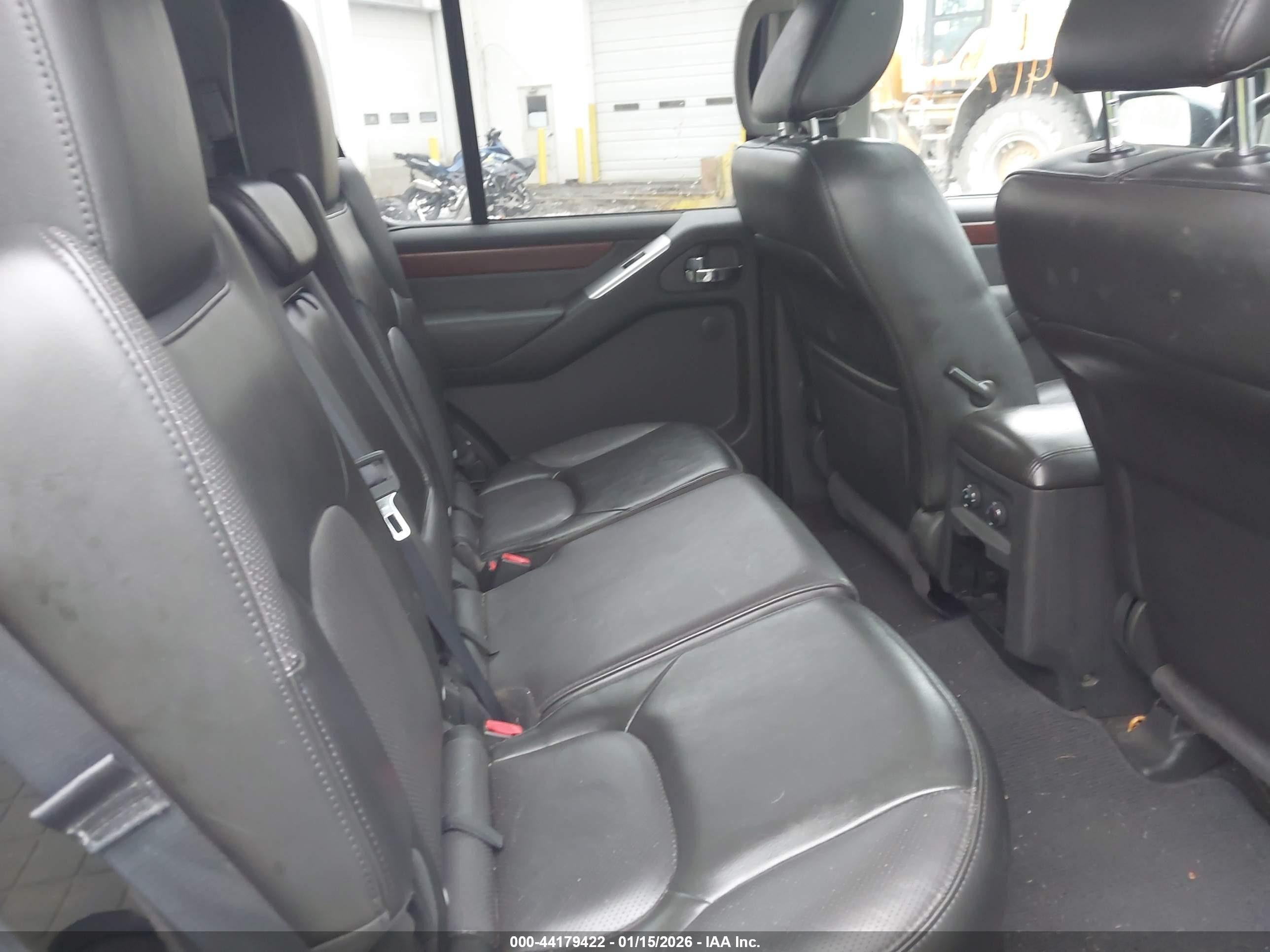 2012 Nissan Pathfinder Le Черный vin: 5N1AR1NB5CC636955