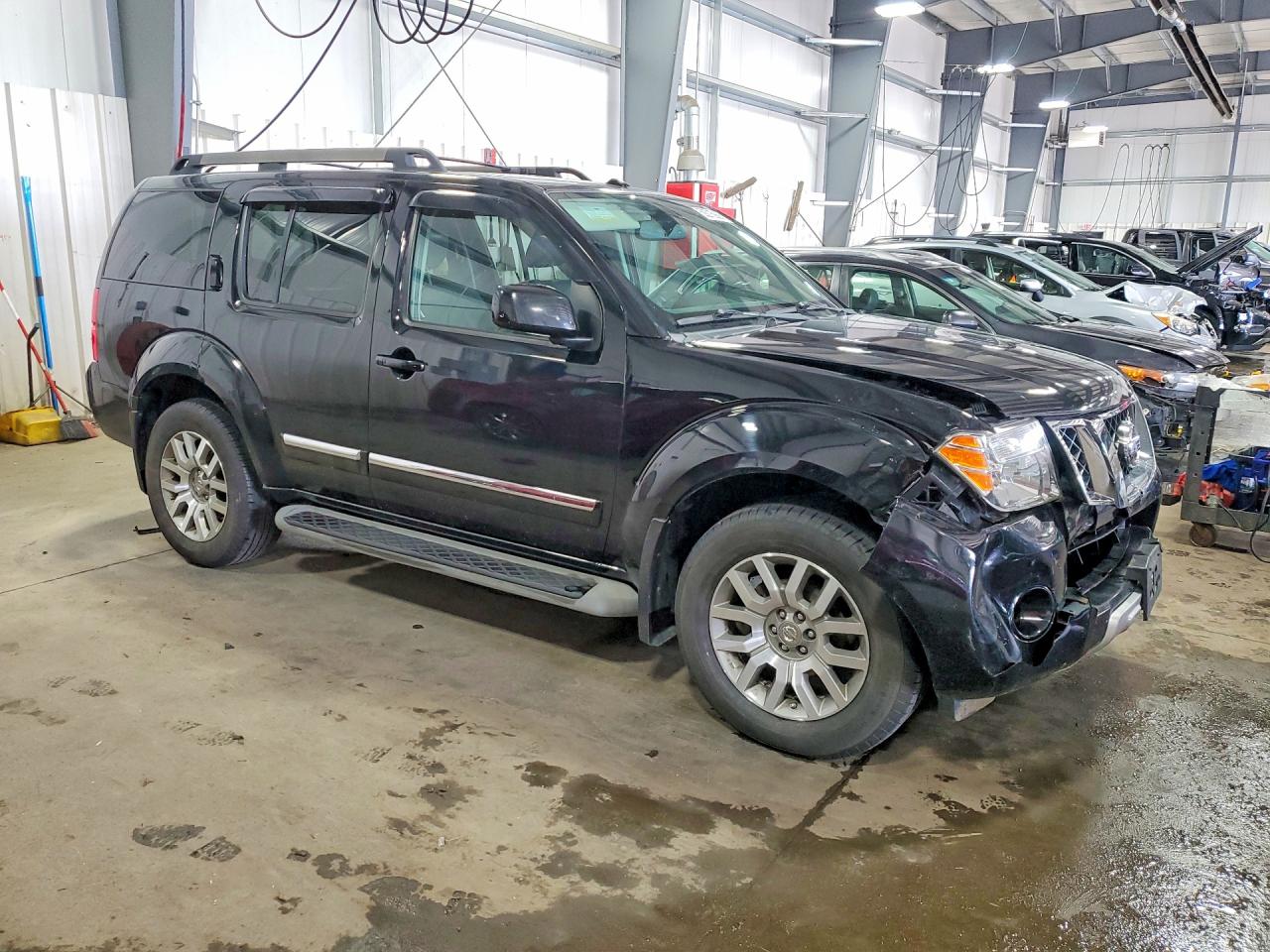 2010 Nissan Pathfinder S Черный vin: 5N1AR1NB6AC626934