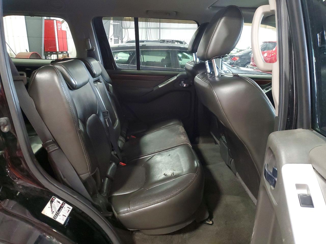 2010 Nissan Pathfinder S Черный vin: 5N1AR1NB6AC626934