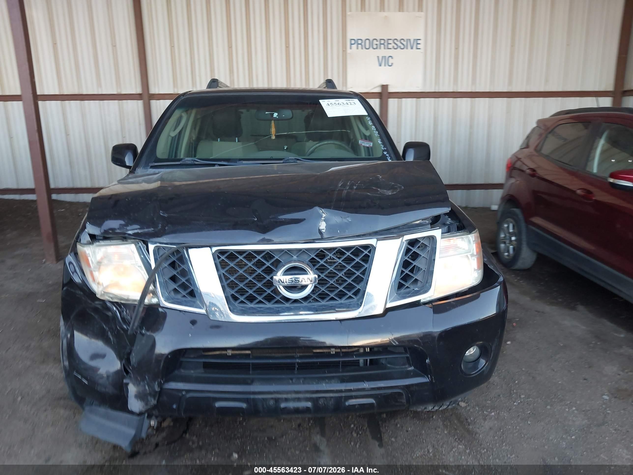 2011 Nissan Pathfinder Sv Black vin: 5N1AR1NB6BC604997