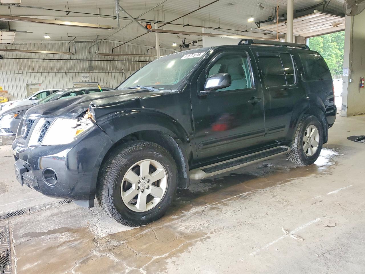 2012 Nissan Pathfinder S/le/se Black vin: 5N1AR1NB6CC606279