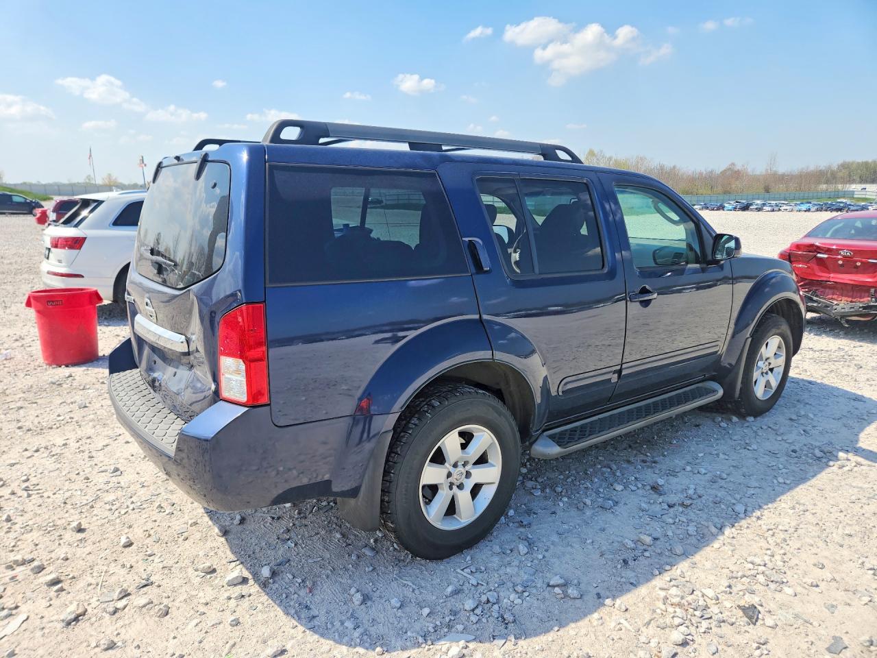 2012 Nissan Pathfinder S Blue vin: 5N1AR1NB6CC631215