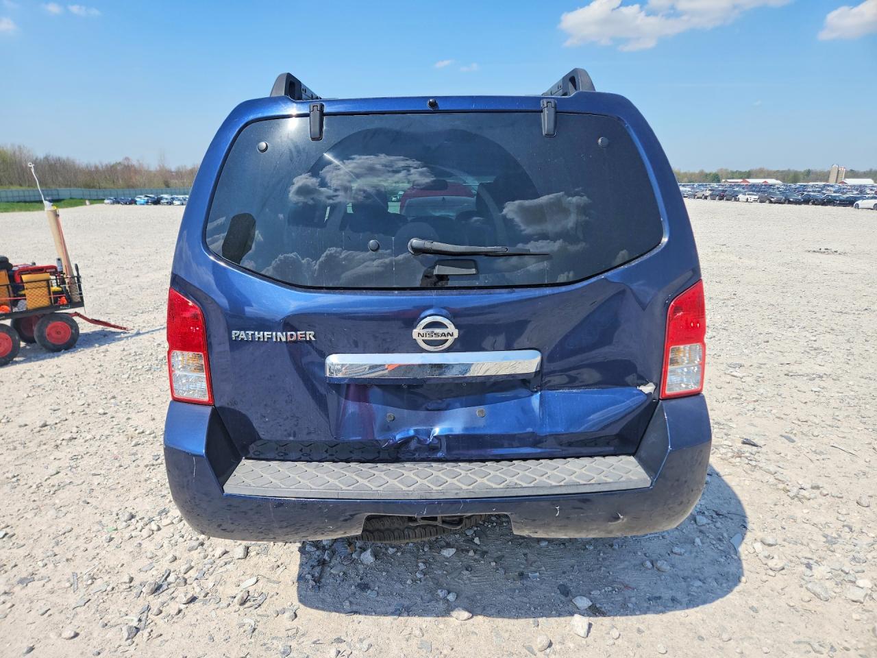 2012 Nissan Pathfinder S Blue vin: 5N1AR1NB6CC631215
