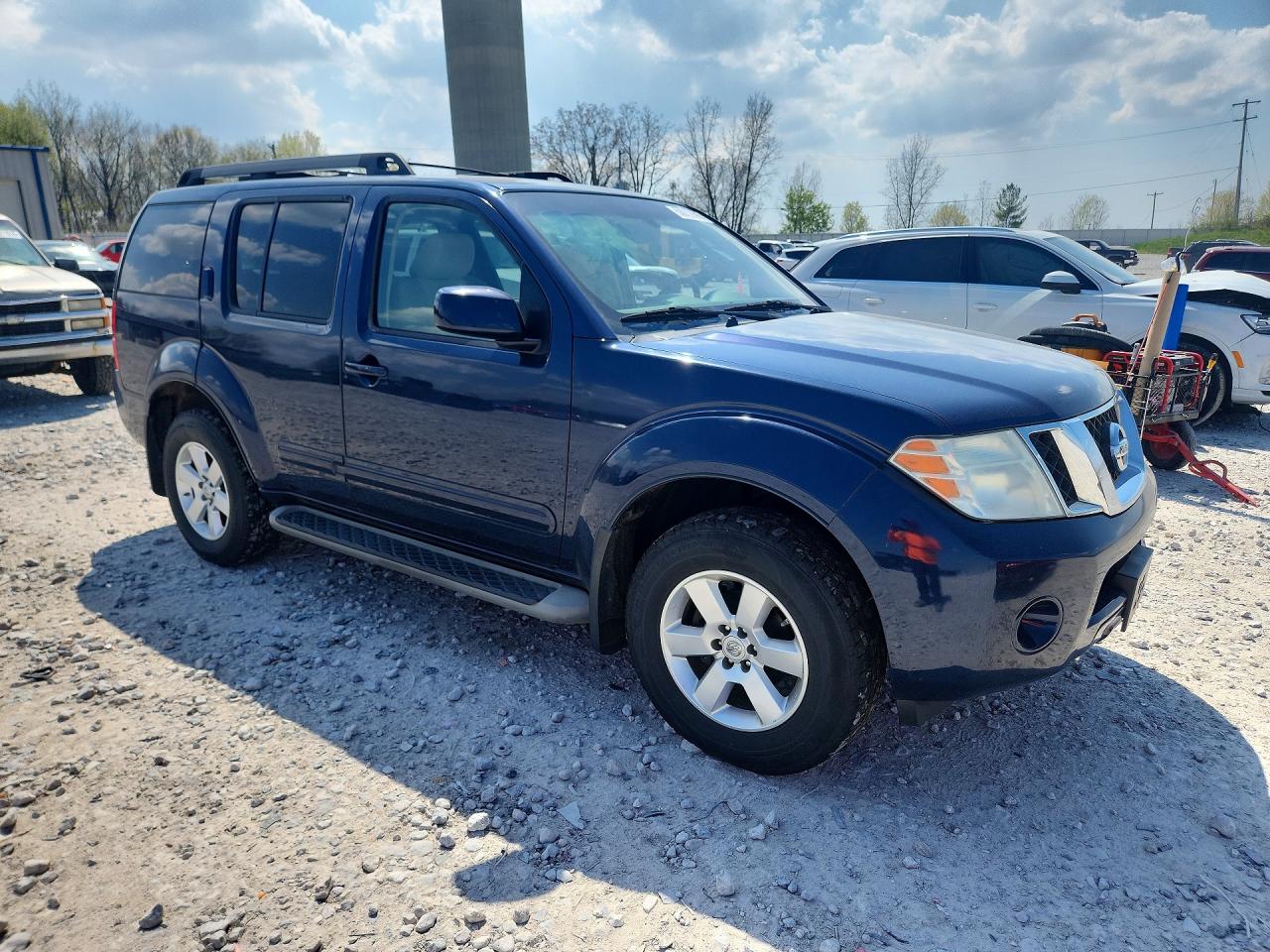2012 Nissan Pathfinder S Blue vin: 5N1AR1NB6CC631215