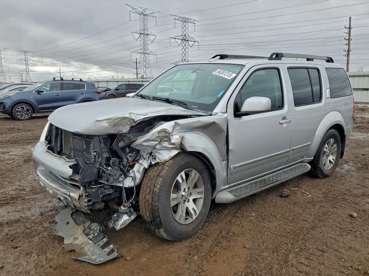 2012 Nissan Pathfinder S Silver vin: 5N1AR1NB6CC632347