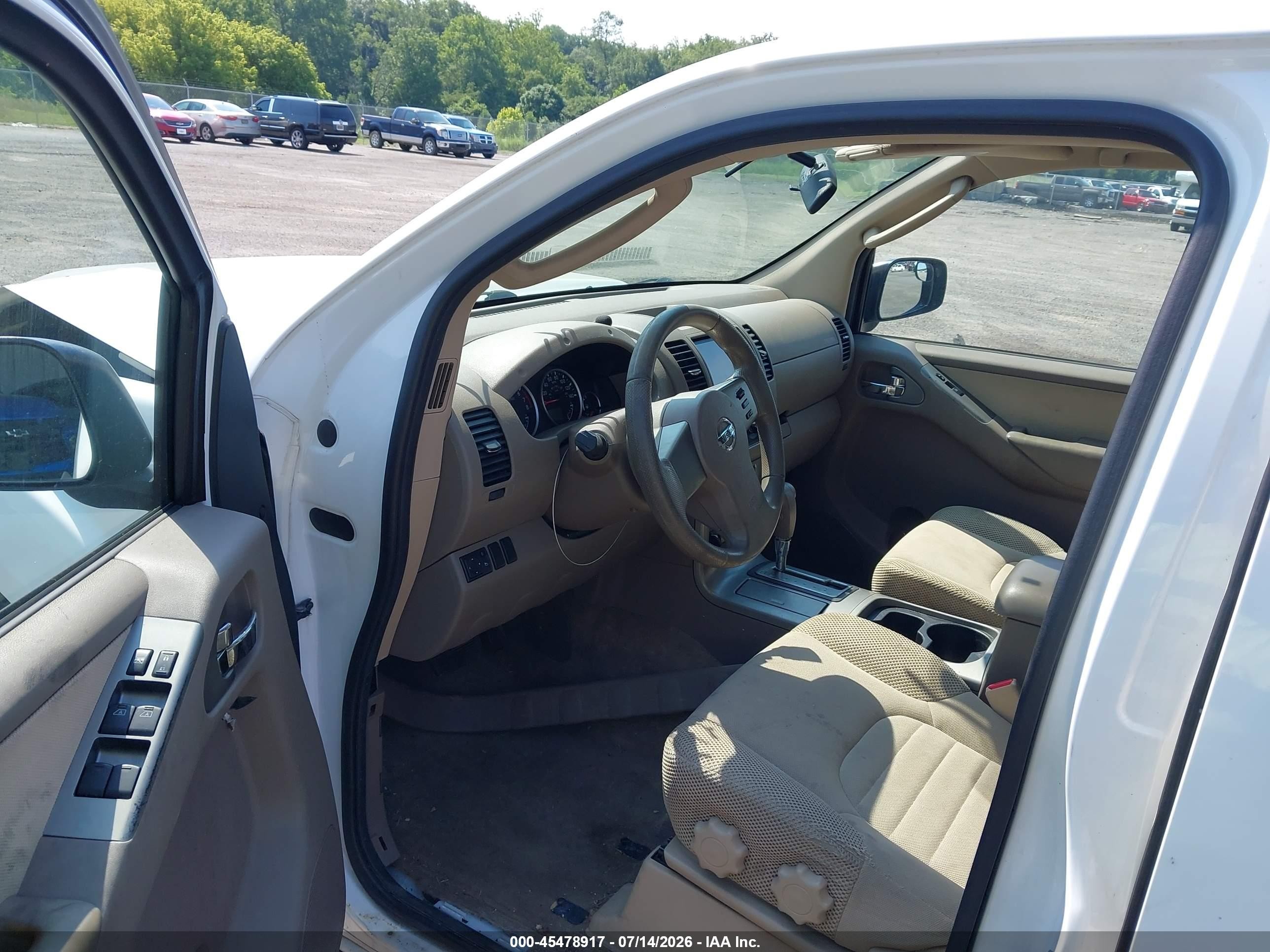 2012 Nissan Pathfinder S White vin: 5N1AR1NB6CC639654