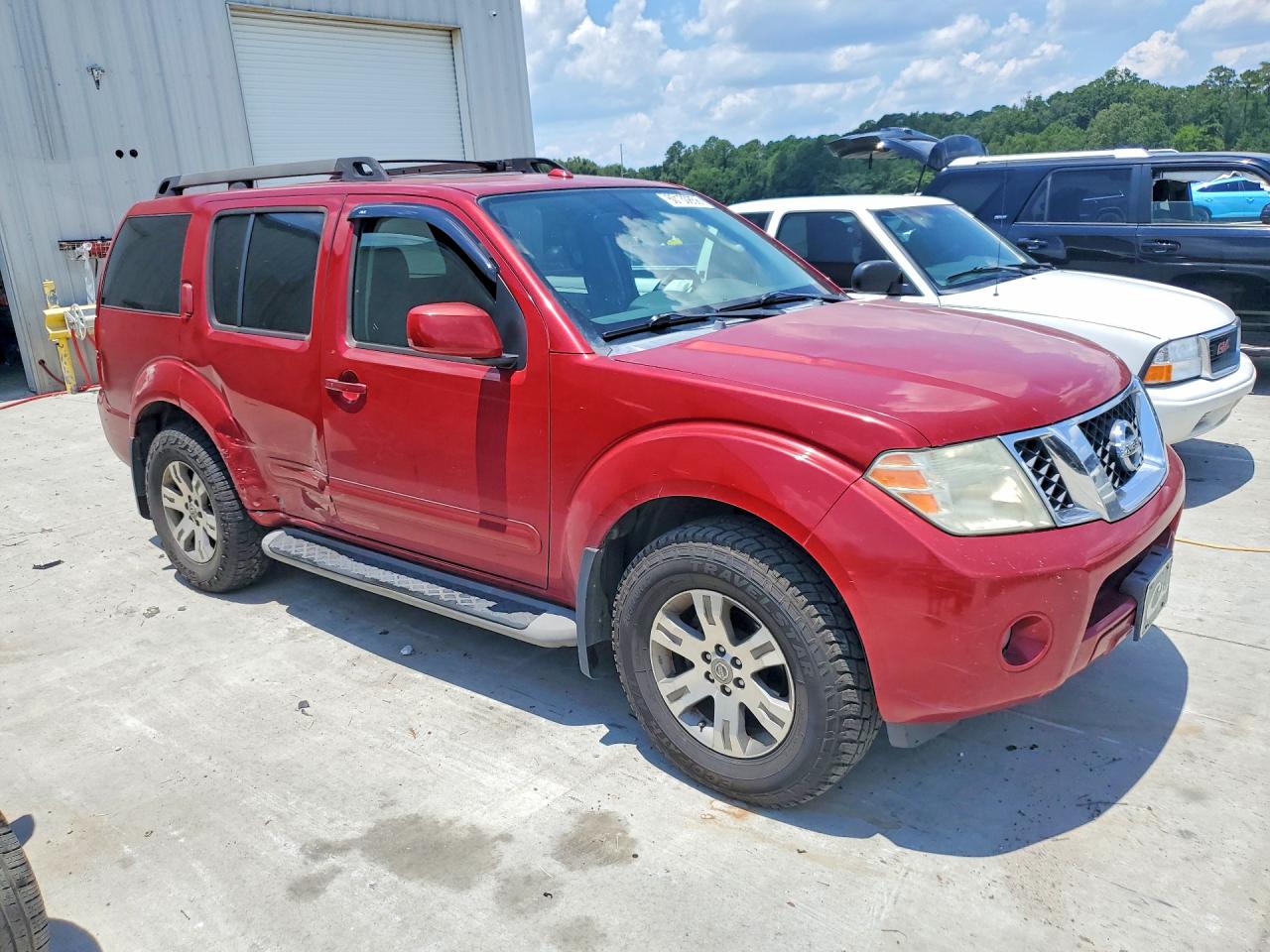 2010 Nissan Pathfinder S Red vin: 5N1AR1NB7AC601945