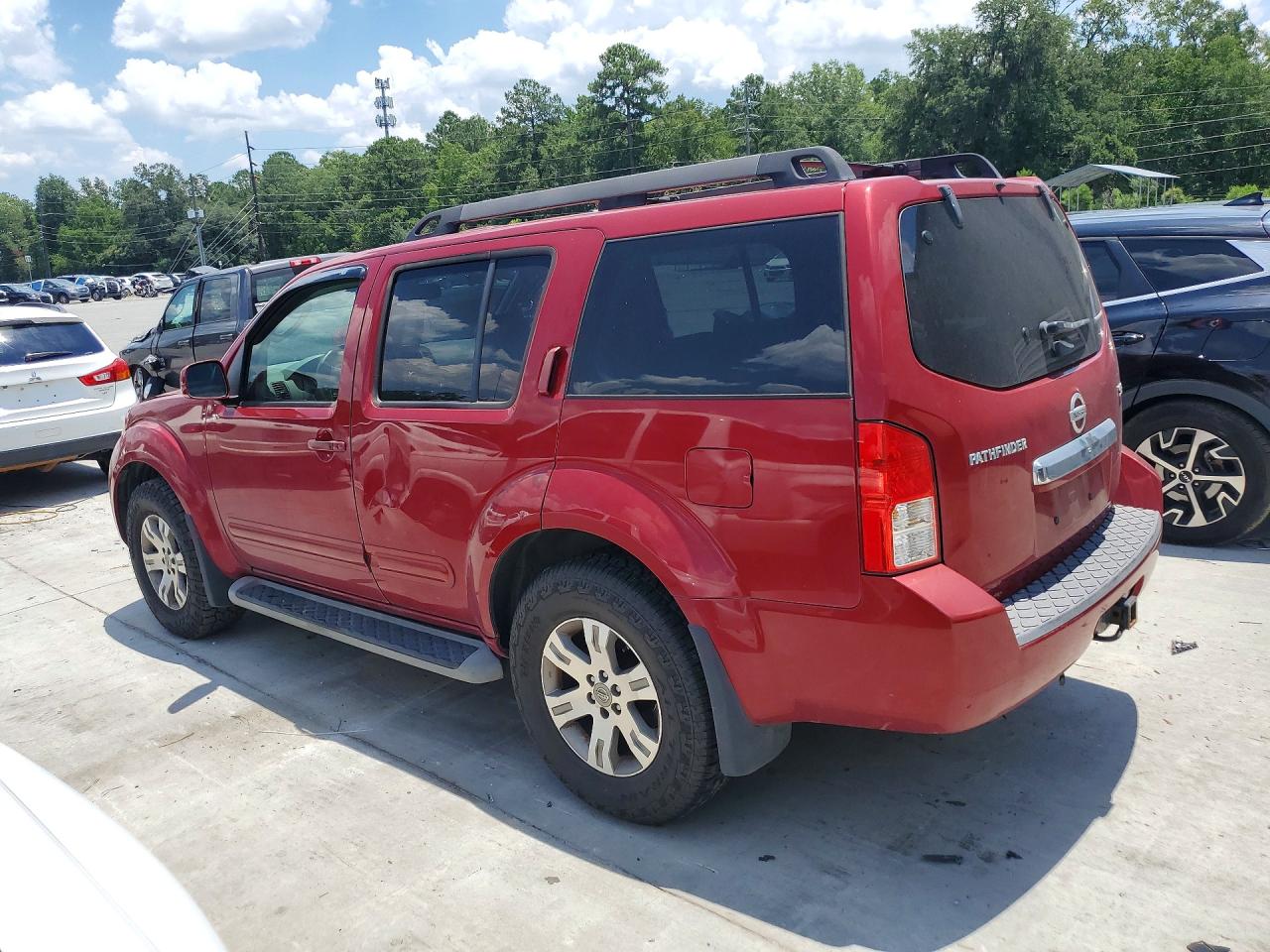 2010 Nissan Pathfinder S Red vin: 5N1AR1NB7AC601945