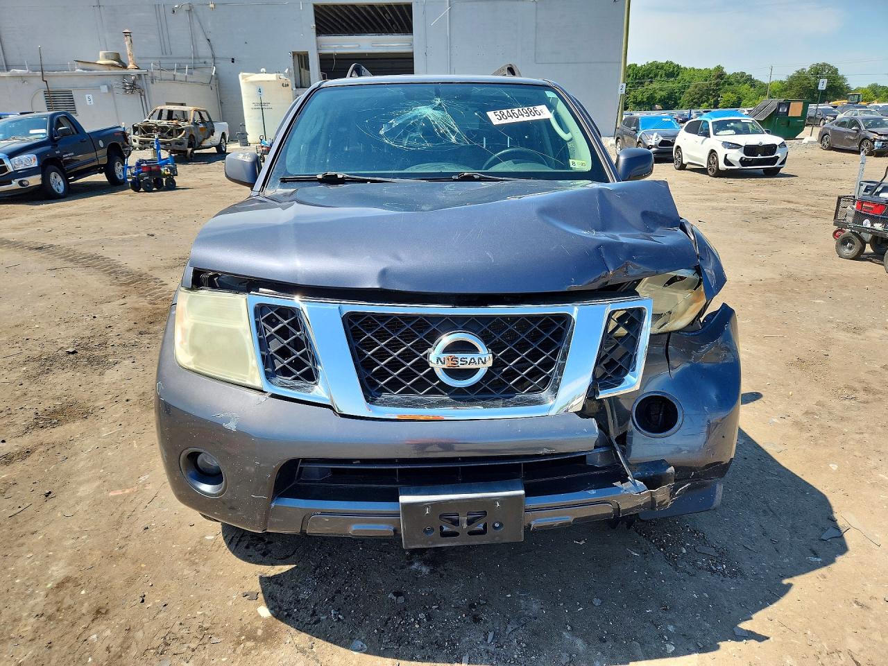 2011 Nissan Pathfinder S Gray vin: 5N1AR1NB7BC610274