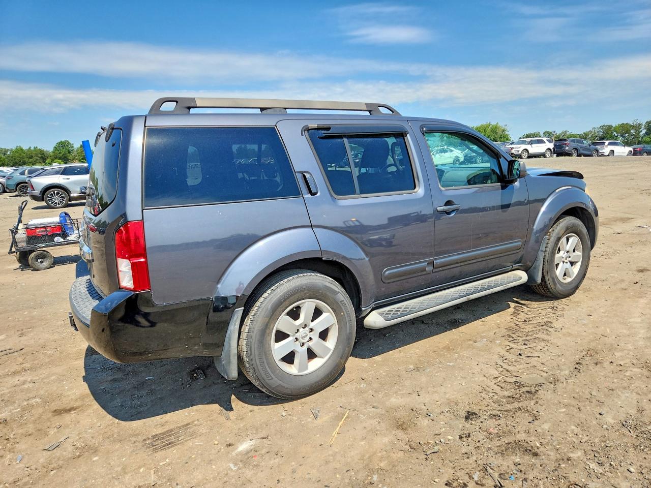 2011 Nissan Pathfinder S Gray vin: 5N1AR1NB7BC610274