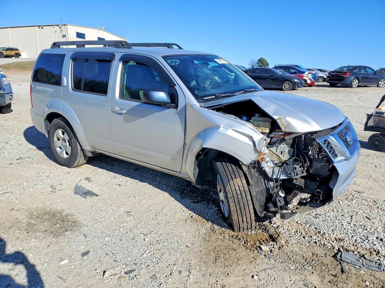 2011 Nissan Pathfinder S Gray vin: 5N1AR1NB7BC628189