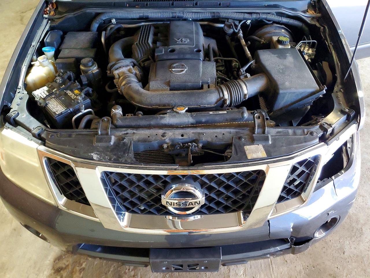 2012 Nissan Pathfinder Gray vin: 5N1AR1NB7CC601401