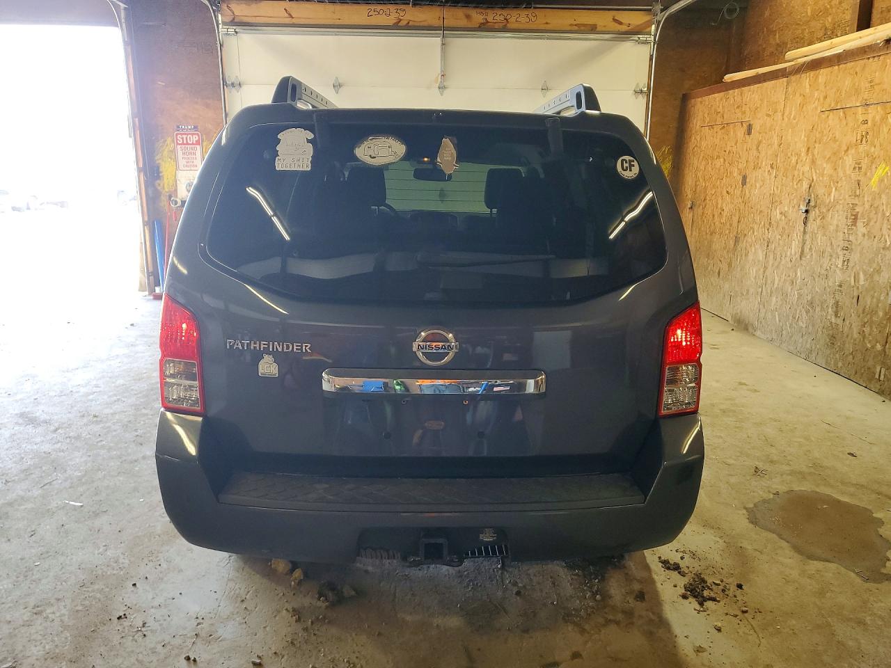 2012 Nissan Pathfinder Gray vin: 5N1AR1NB7CC601401