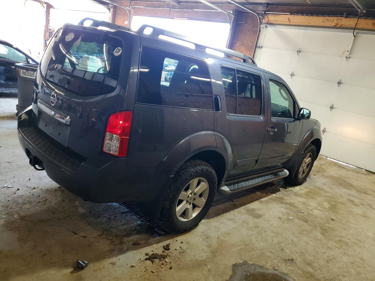 2012 Nissan Pathfinder Gray vin: 5N1AR1NB7CC601401