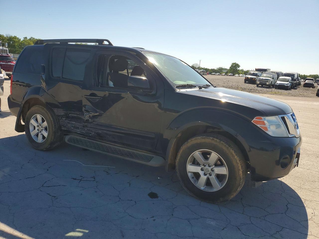 2012 Nissan Pathfinder S Черный vin: 5N1AR1NB7CC620465