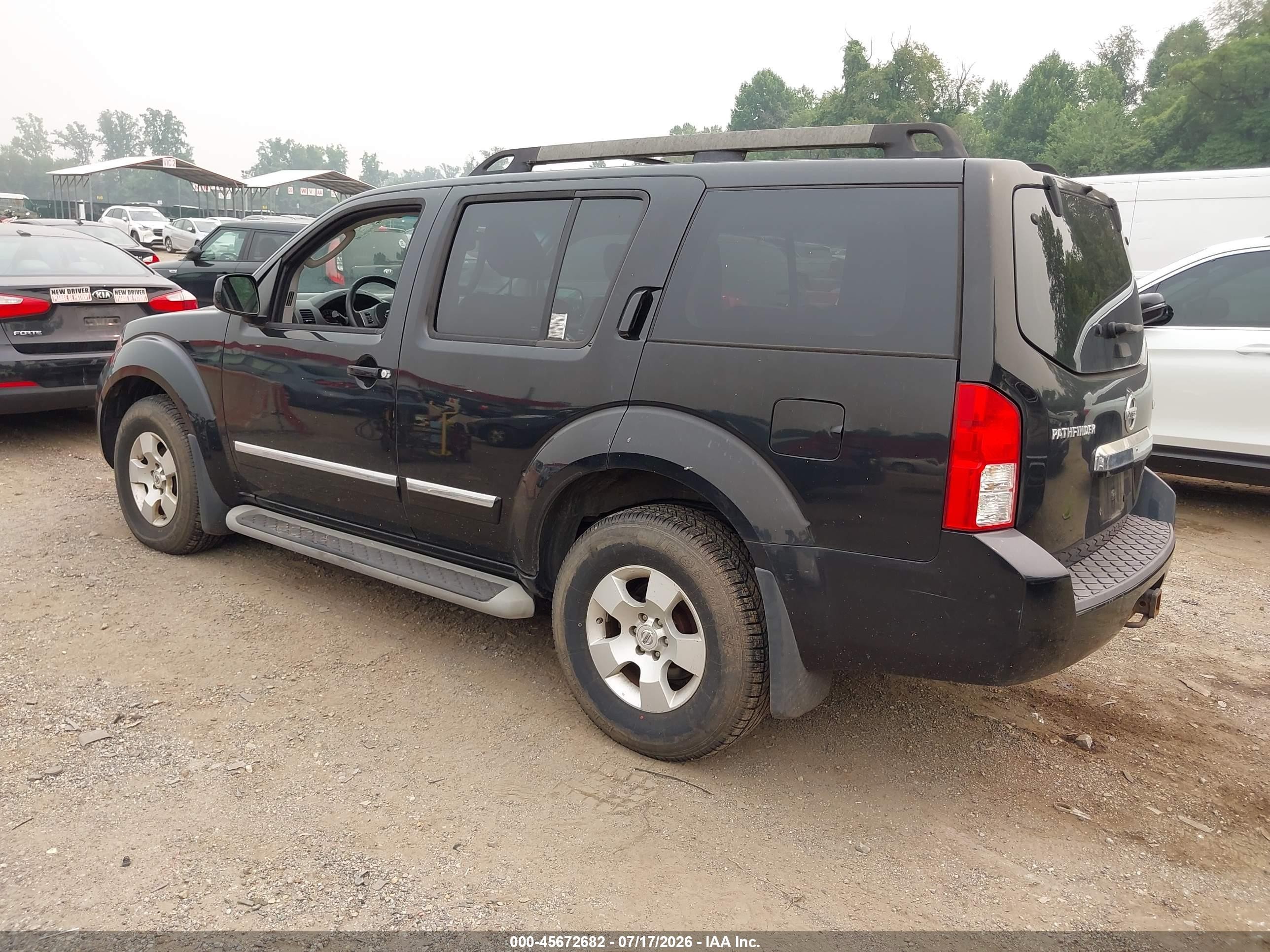 2012 Nissan Pathfinder Le Black vin: 5N1AR1NB7CC638268