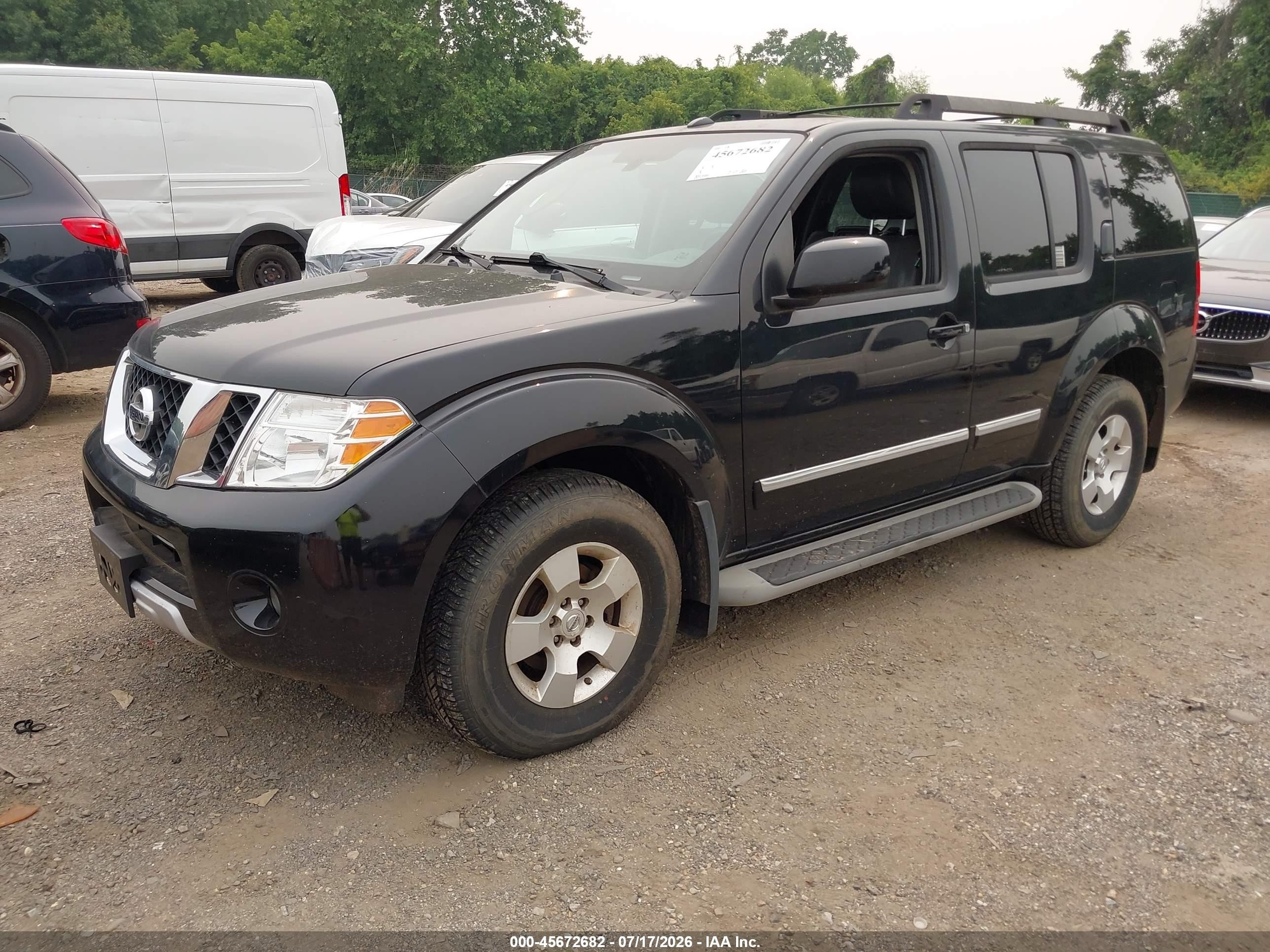 2012 Nissan Pathfinder Le Black vin: 5N1AR1NB7CC638268
