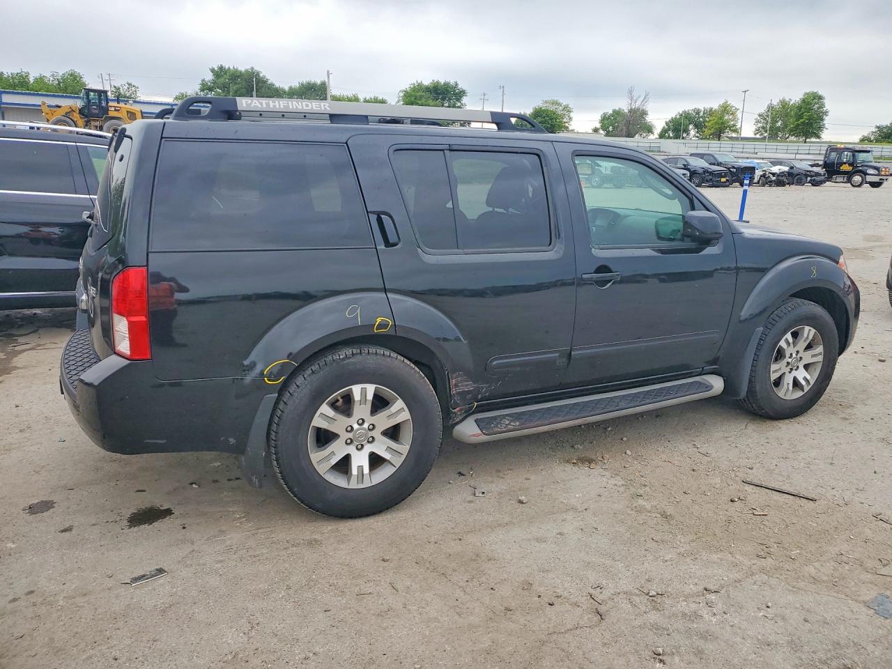 2010 Nissan Pathfinder S Black vin: 5N1AR1NB8AC607379