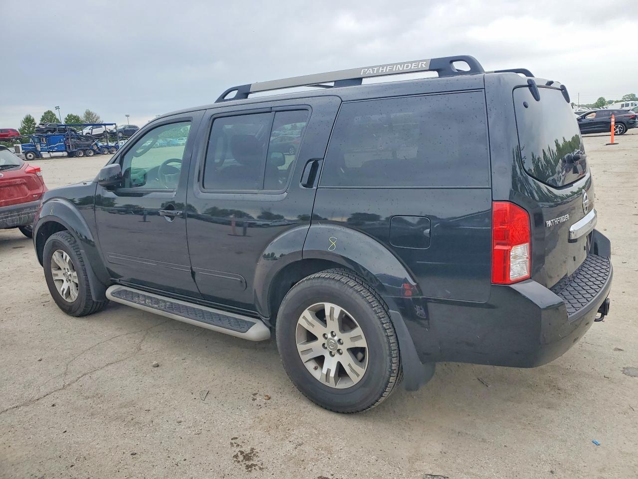 2010 Nissan Pathfinder S Black vin: 5N1AR1NB8AC607379
