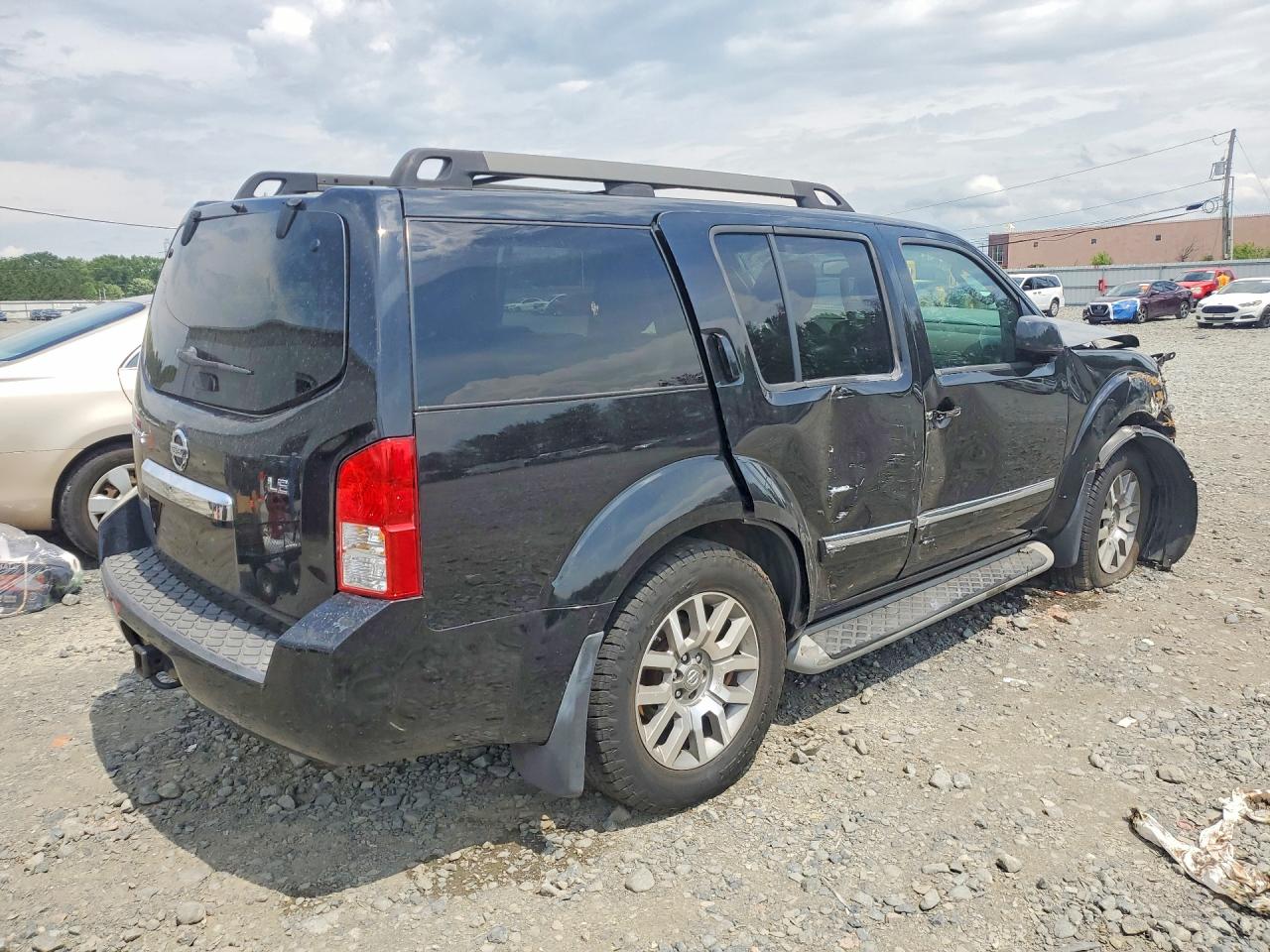 2010 Nissan Pathfinder S Black vin: 5N1AR1NB8AC619046
