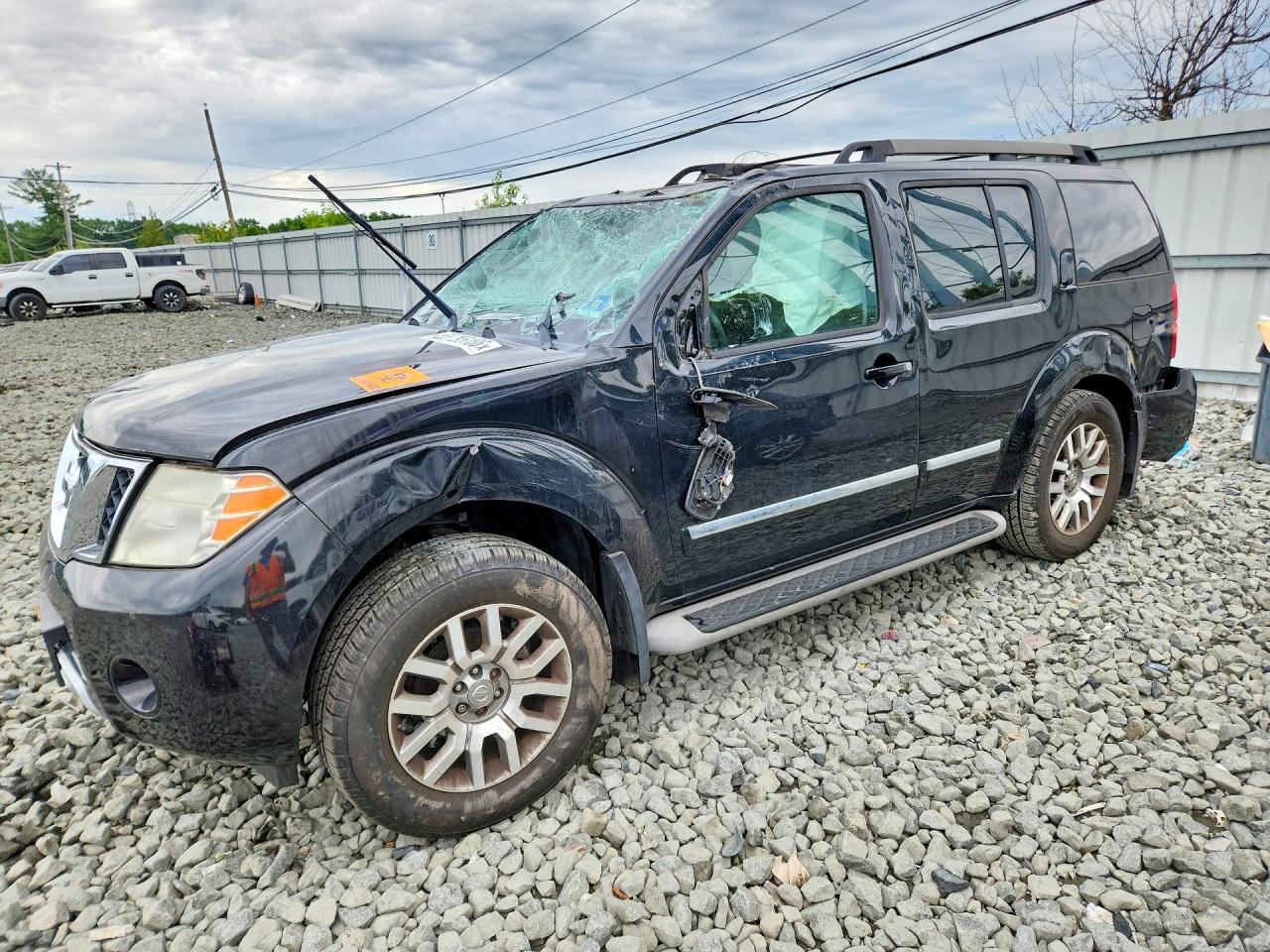 2011 Nissan Pathfinder S Black vin: 5N1AR1NB8BC605097