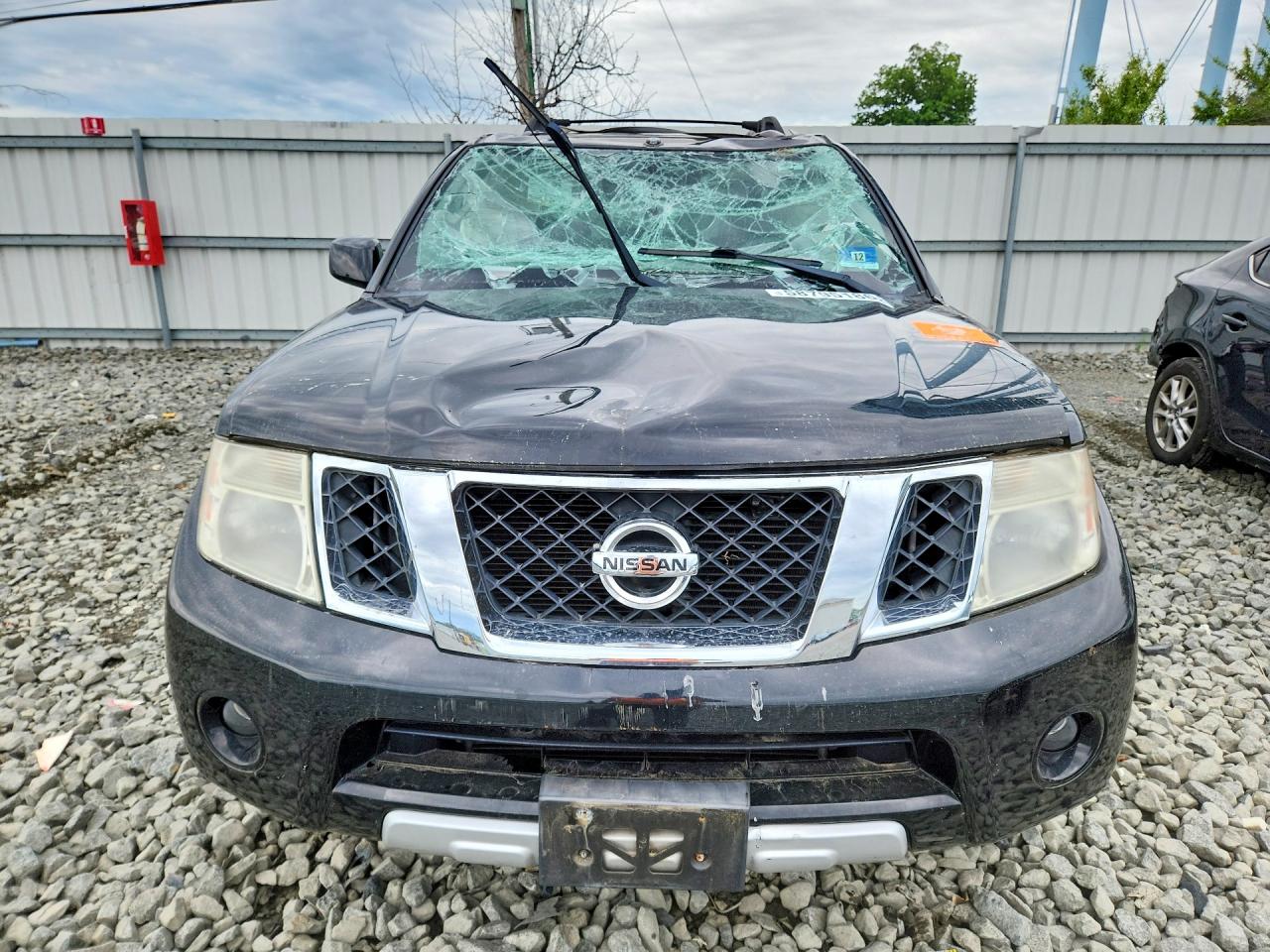 2011 Nissan Pathfinder S Black vin: 5N1AR1NB8BC605097