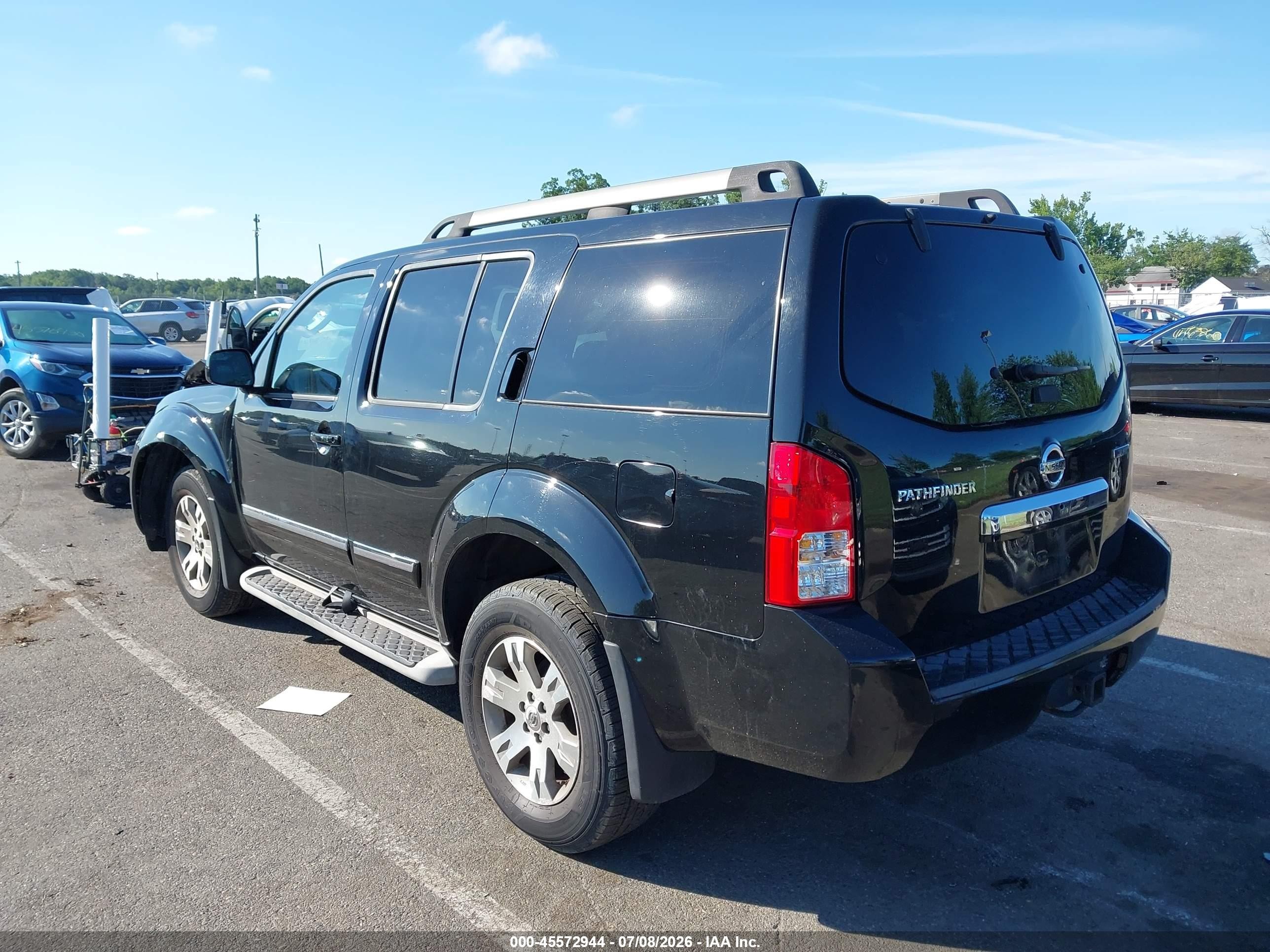 2011 Nissan Pathfinder Silver Черный vin: 5N1AR1NB8BC617606