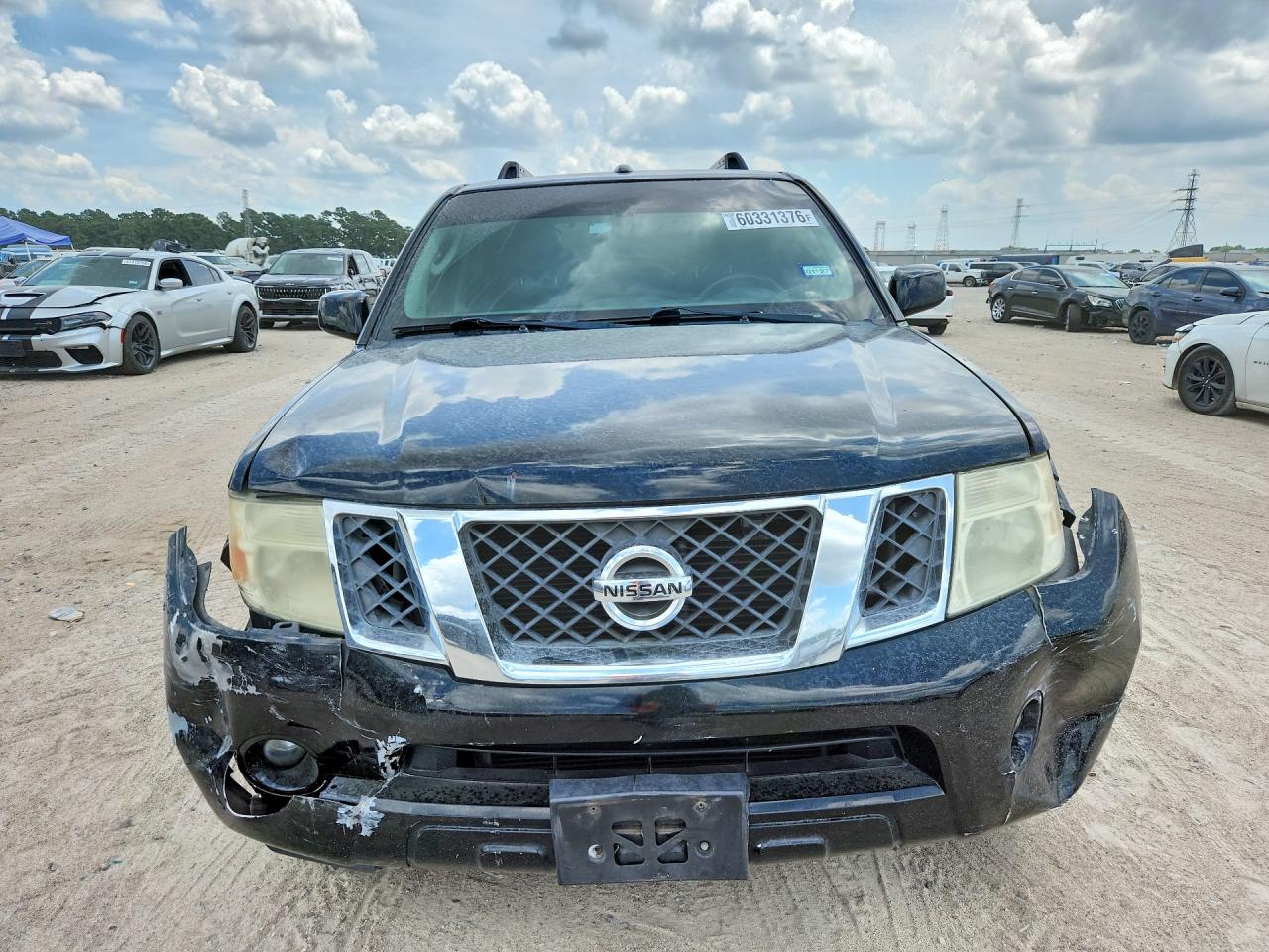 2011 Nissan Pathfinder S Black vin: 5N1AR1NB8BC629321