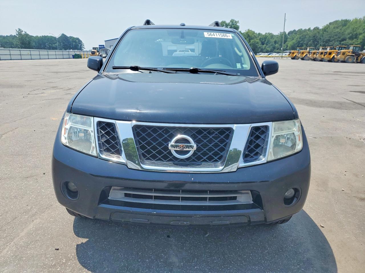 2011 Nissan Pathfinder S Black vin: 5N1AR1NB8BC632414
