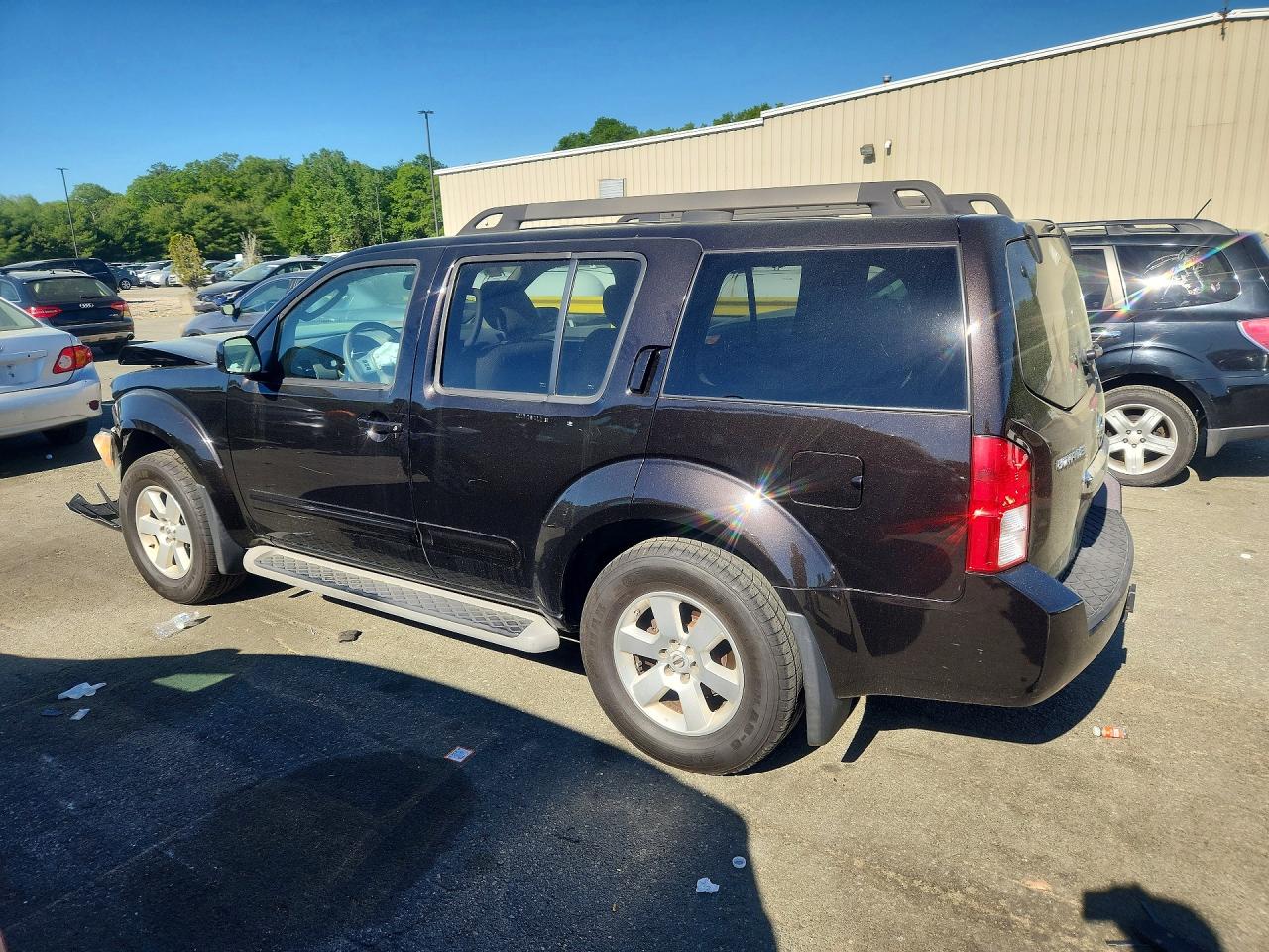 2011 Nissan Pathfinder S Black vin: 5N1AR1NB8BC635538