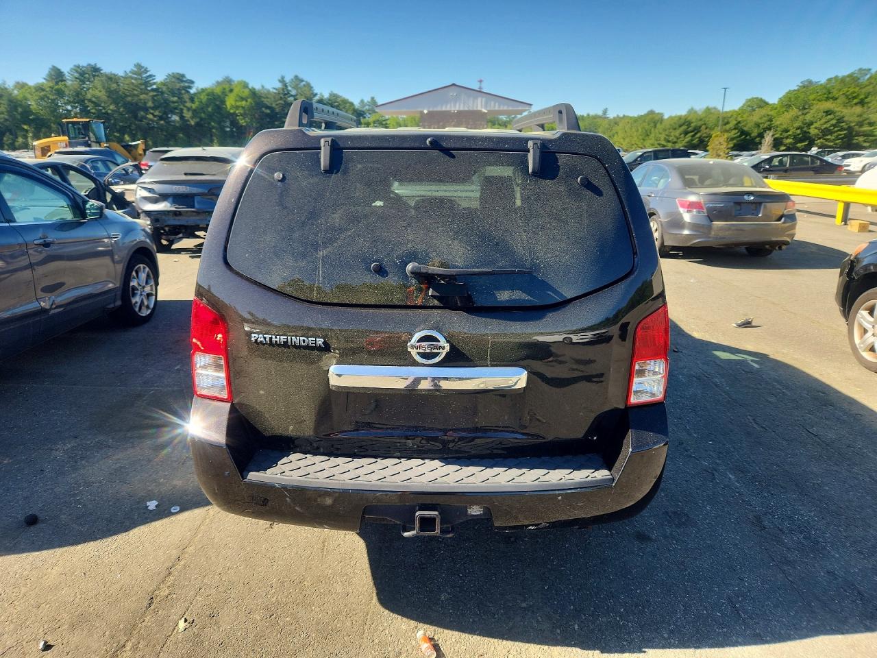 2011 Nissan Pathfinder S Black vin: 5N1AR1NB8BC635538
